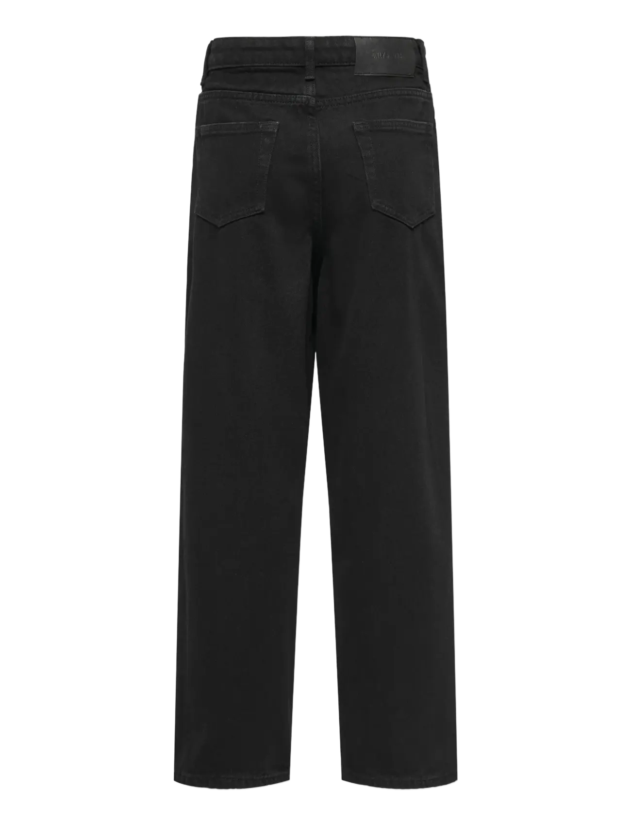ONLY & SONS - OSJFADE LOOSE BLACK 2874 PIM DNM NOOS - alt laienevad teksad - black denim - 2