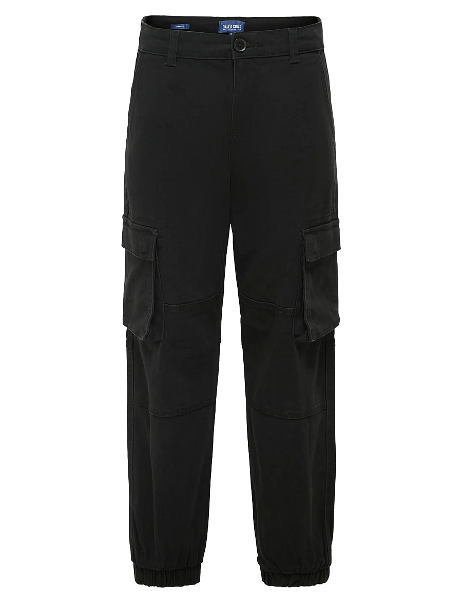 ONLY & SONS - OSJCAM STAGE CARGO CUFF LIFE NOOS - cargohosen - black - 1