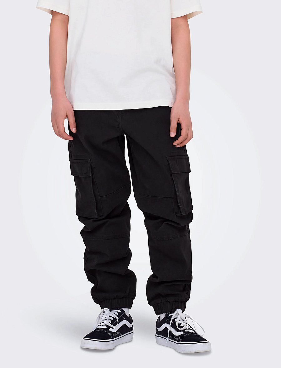 ONLY & SONS - OSJCAM STAGE CARGO CUFF LIFE NOOS - cargohosen - black - 0