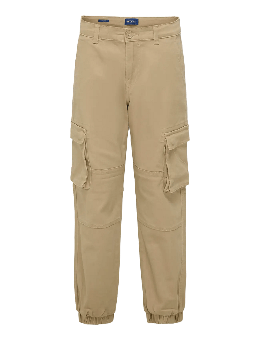 ONLY & SONS - OSJCAM STAGE CARGO CUFF LIFE NOOS - cargohosen - chinchilla - 1