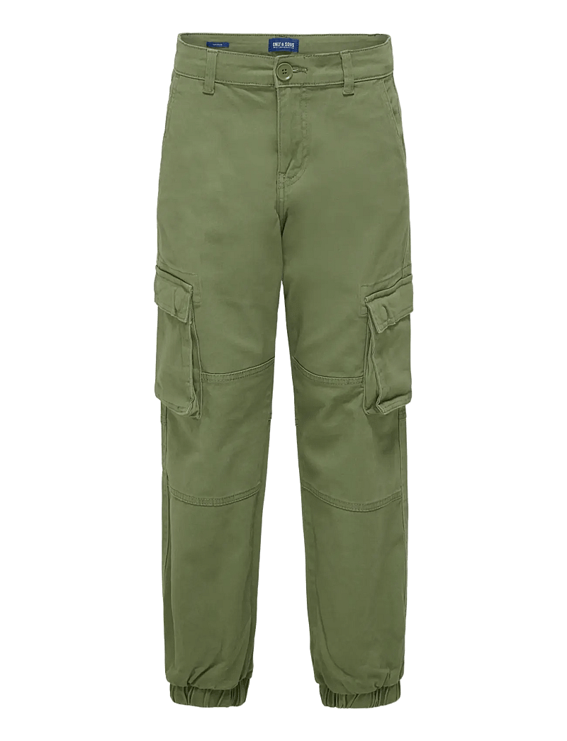ONLY & SONS - OSJCAM STAGE CARGO CUFF LIFE NOOS - cargobyxor - deep lichen green - 1