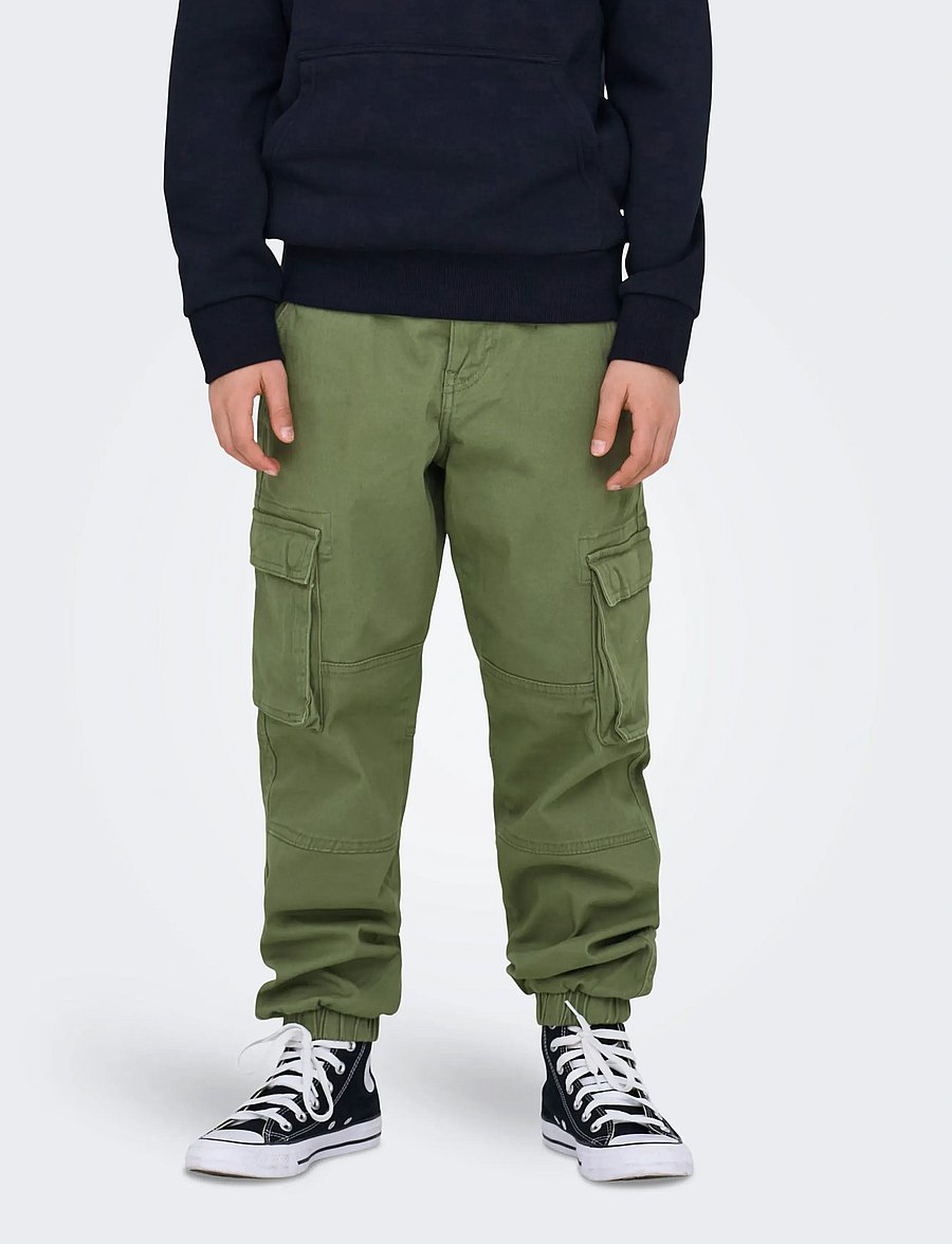 ONLY & SONS - OSJCAM STAGE CARGO CUFF LIFE NOOS - cargohosen - deep lichen green - 0