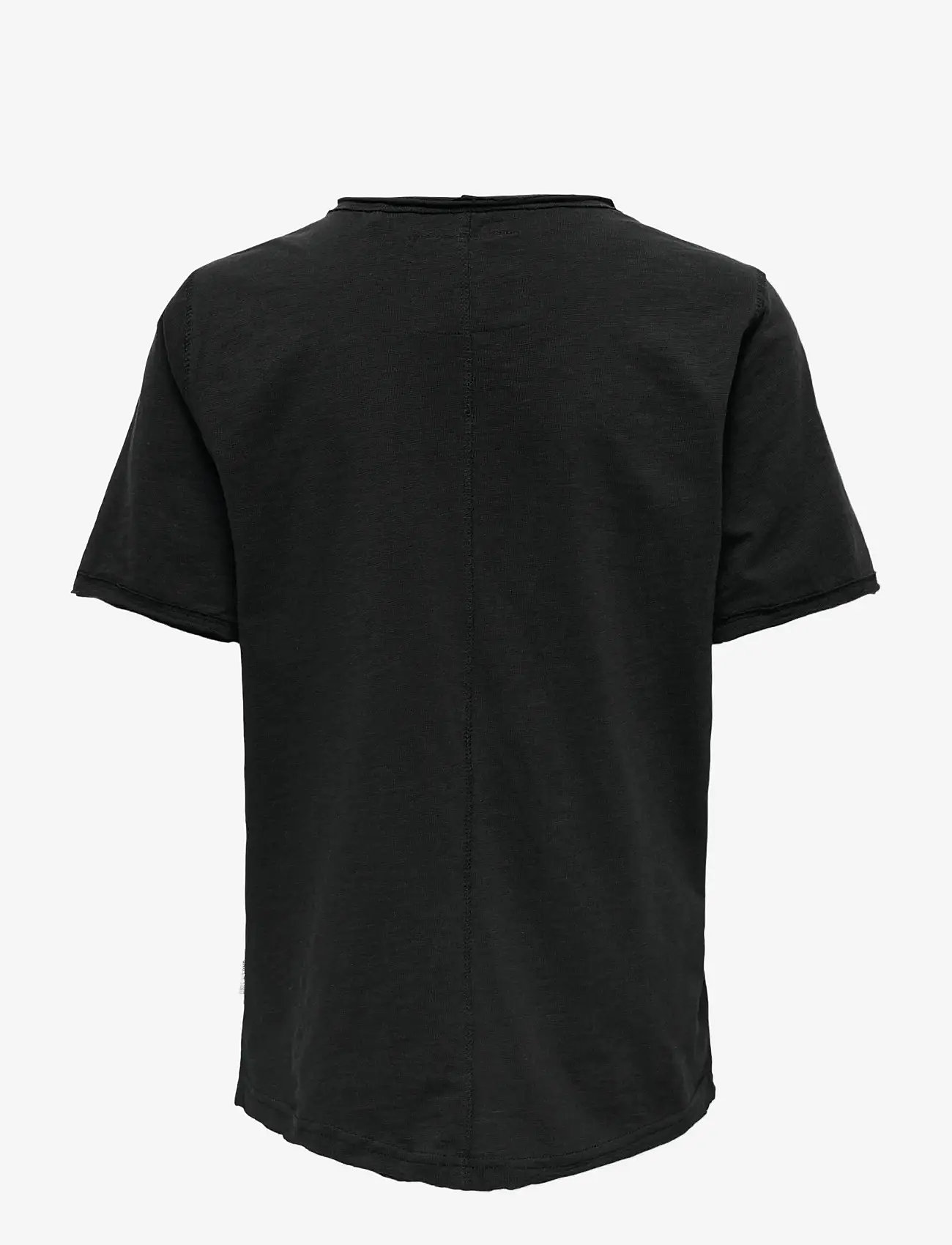 ONLY & SONS - OSJBENNE LONGY SS TEE JRS NOOS - kortärmade t-shirts - black - 2