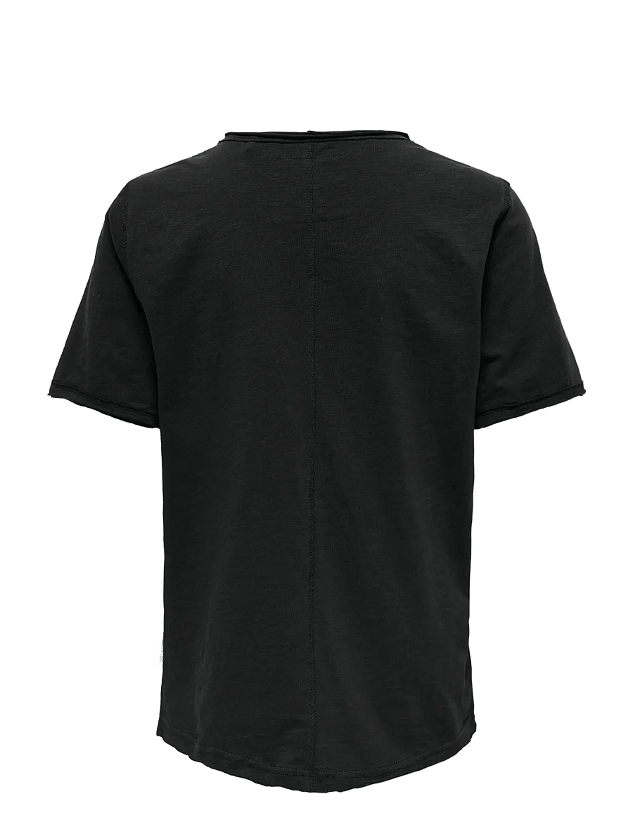 ONLY & SONS - OSJBENNE LONGY SS TEE JRS NOOS - korte mouwen - black - 2