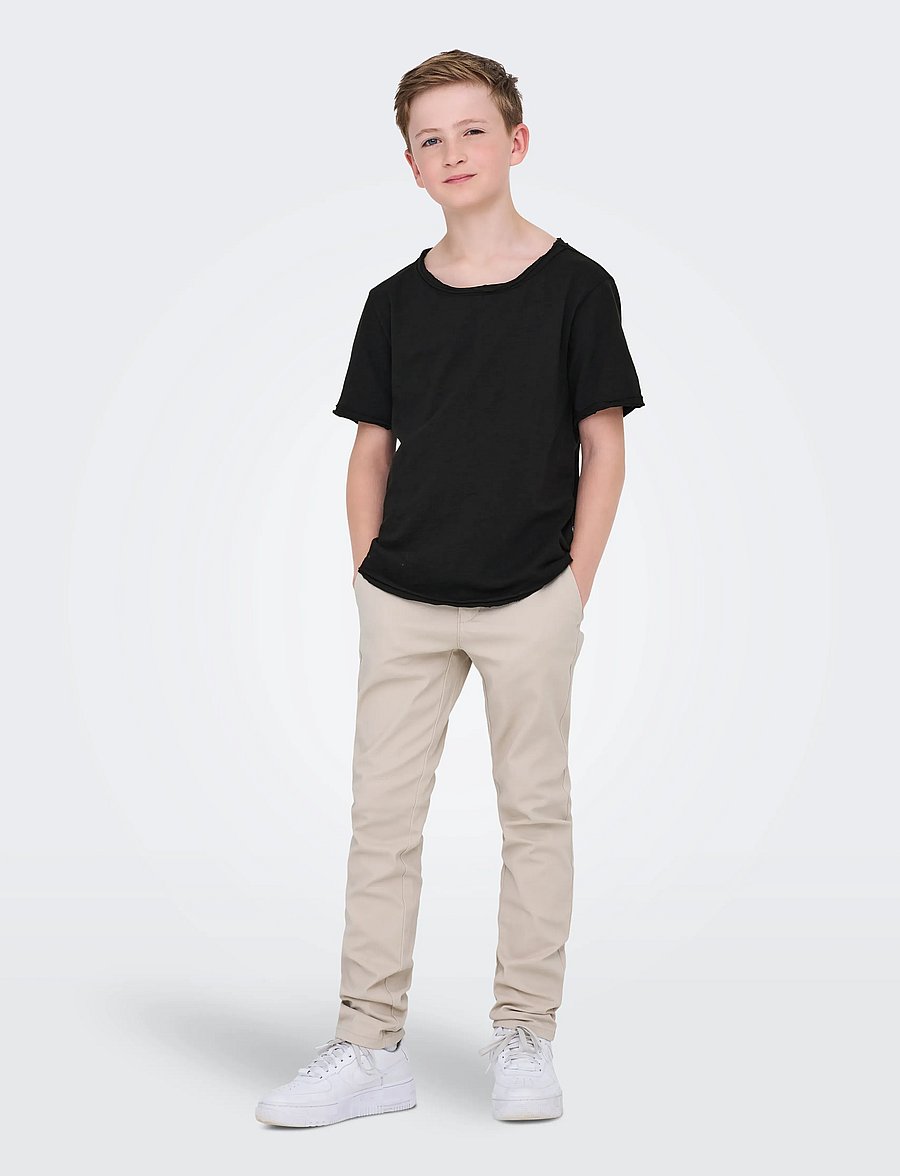 ONLY & SONS - OSJBENNE LONGY SS TEE JRS NOOS - korte mouwen - black - 5