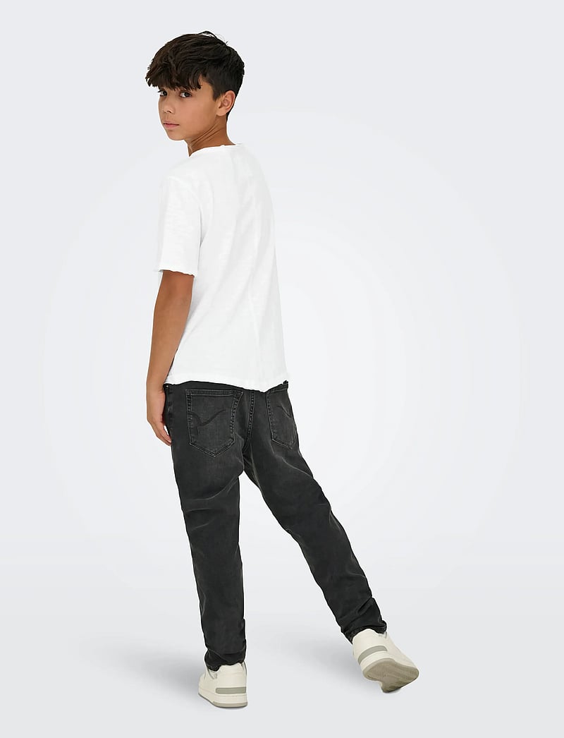 ONLY & SONS - OSJBENNE LONGY SS TEE JRS NOOS - kurzärmelige - bright white - 3