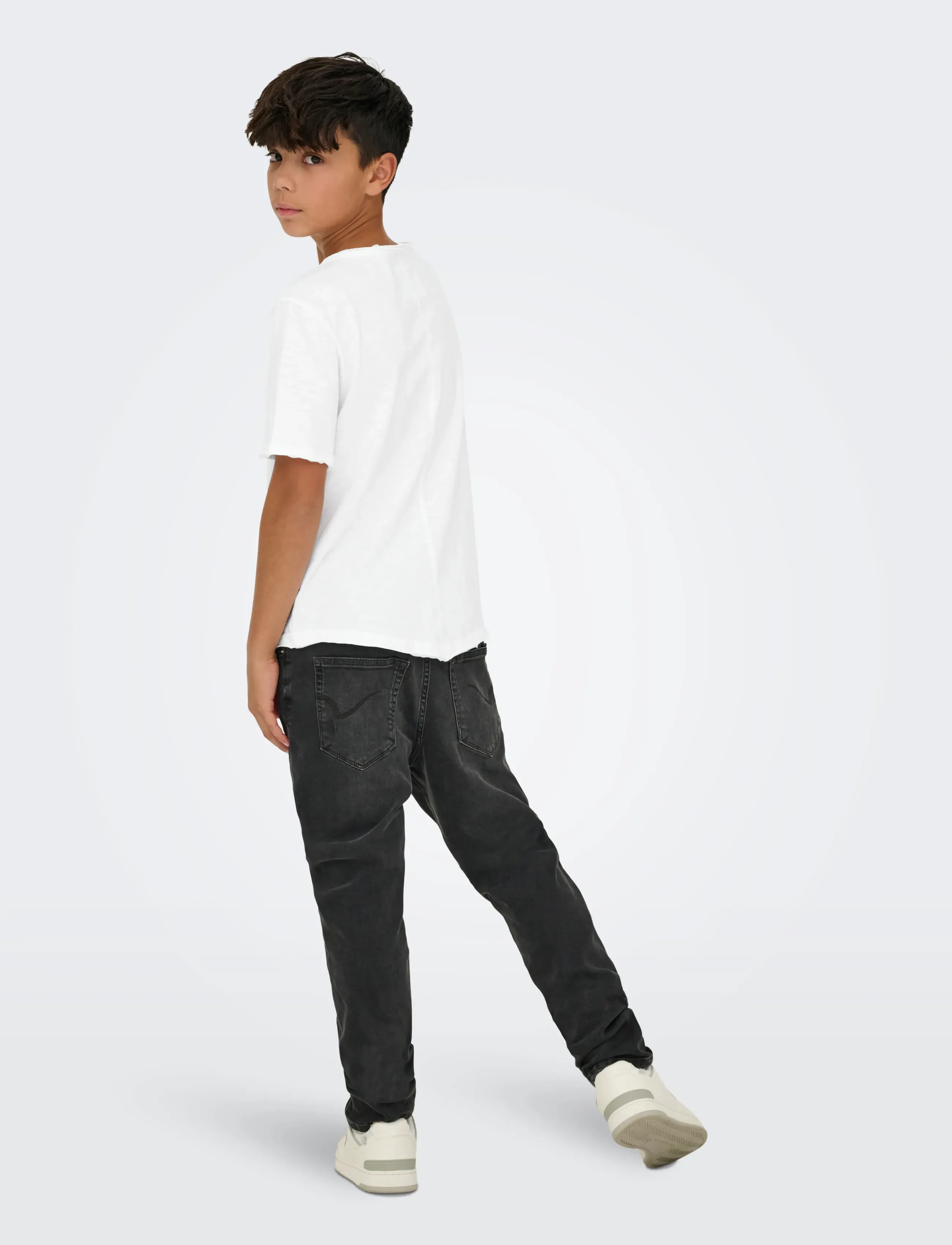 ONLY & SONS - OSJBENNE LONGY SS TEE JRS NOOS - kurzärmelige - bright white - 3