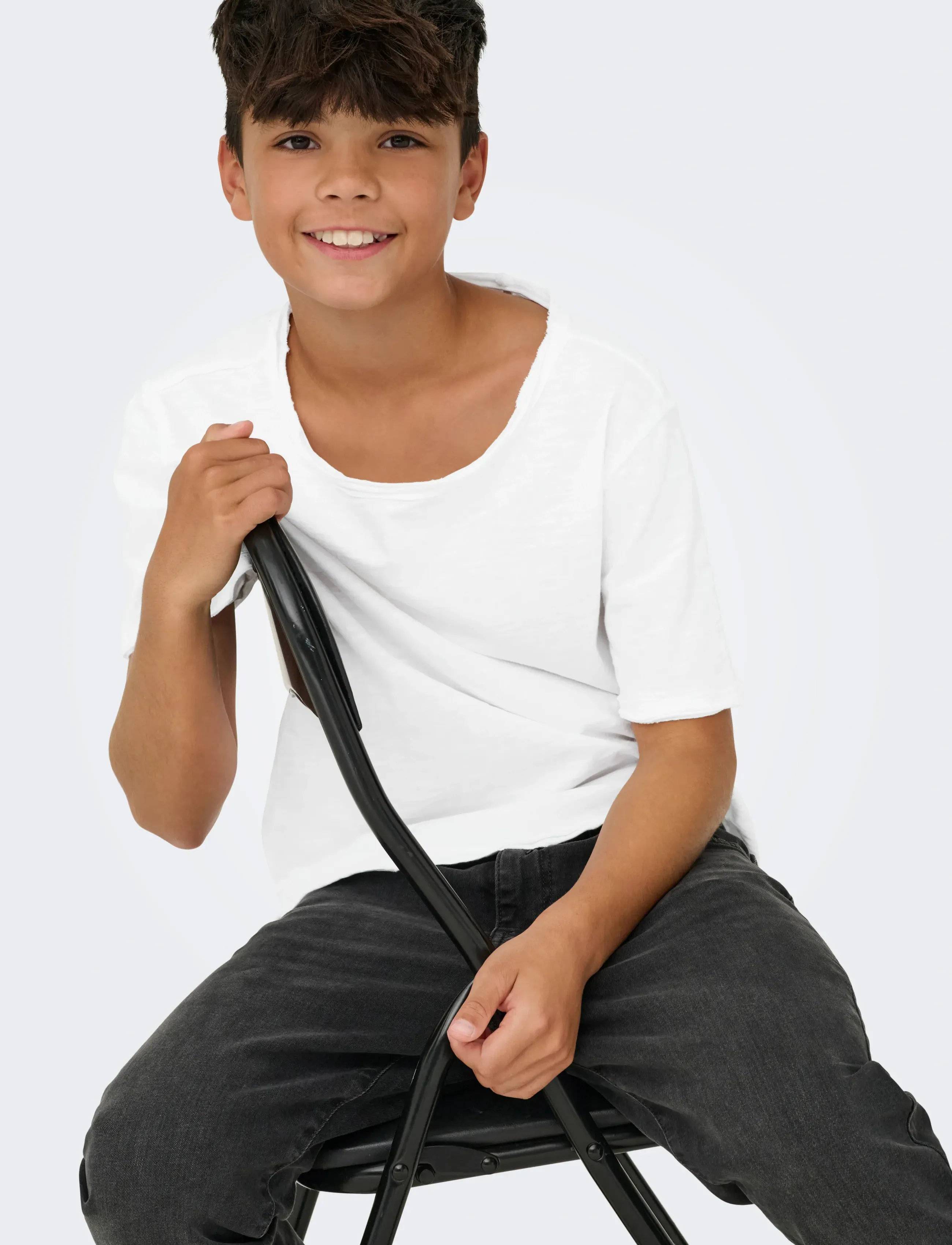 ONLY & SONS - OSJBENNE LONGY SS TEE JRS NOOS - kurzärmelige - bright white - 4