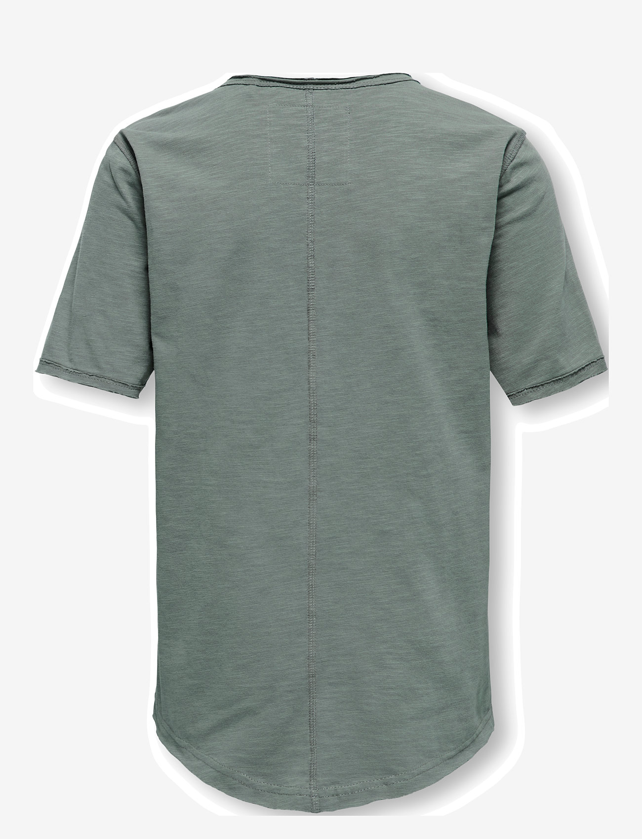 ONLY & SONS - OSJBENNE LONGY SS TEE JRS NOOS - kortærmede t-shirts - castor gray - 2