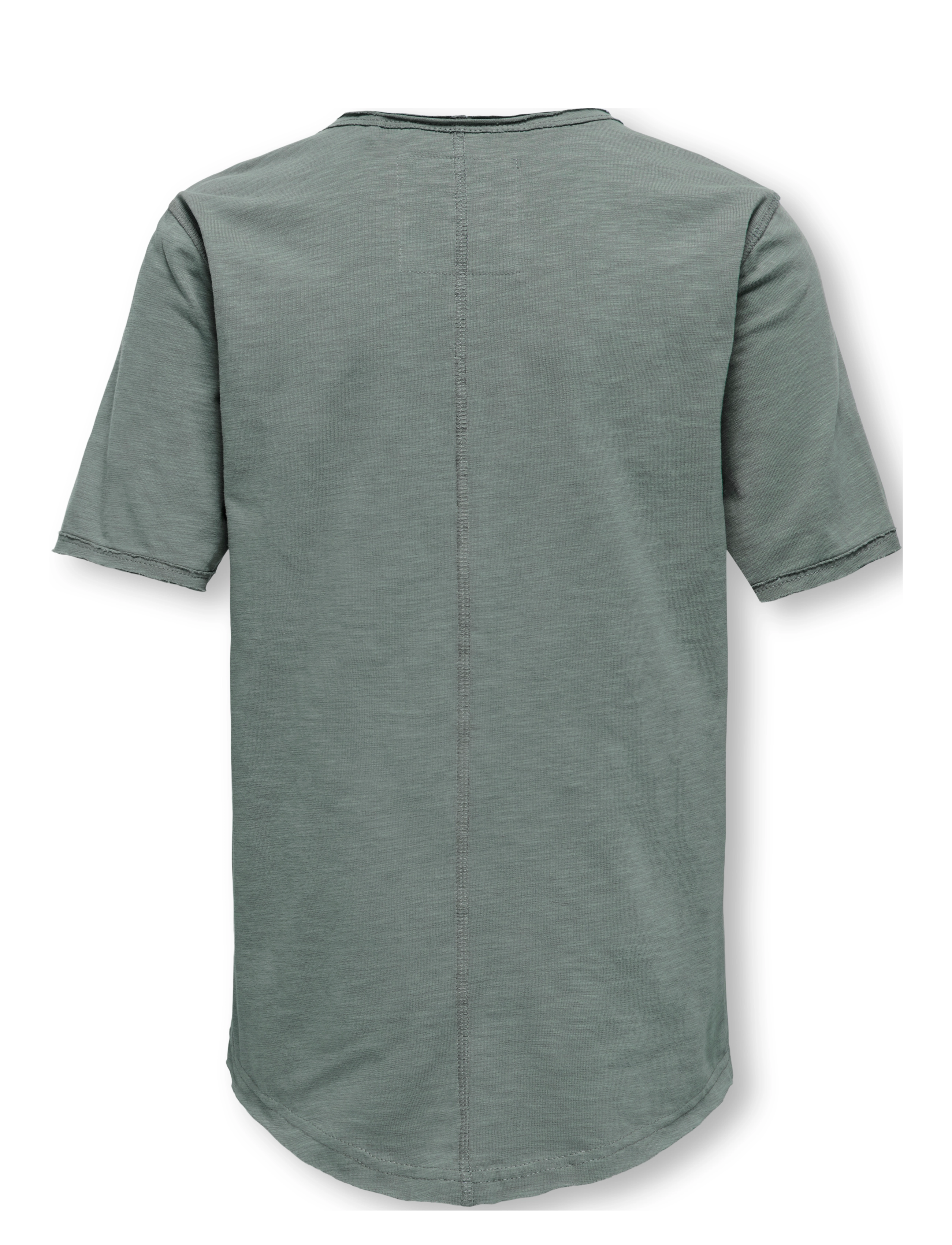 ONLY & SONS - OSJBENNE LONGY SS TEE JRS NOOS - short-sleeved t-shirts - castor gray - 2