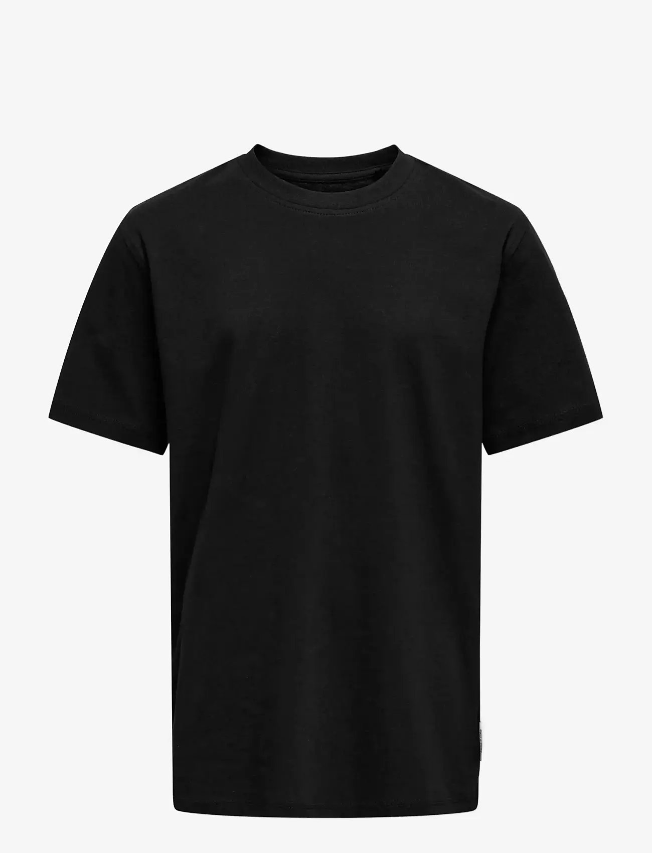 ONLY & SONS - OSJMAX LIFE SS STITCH TEE JRS NOOS - kortærmede t-shirts - black - 1