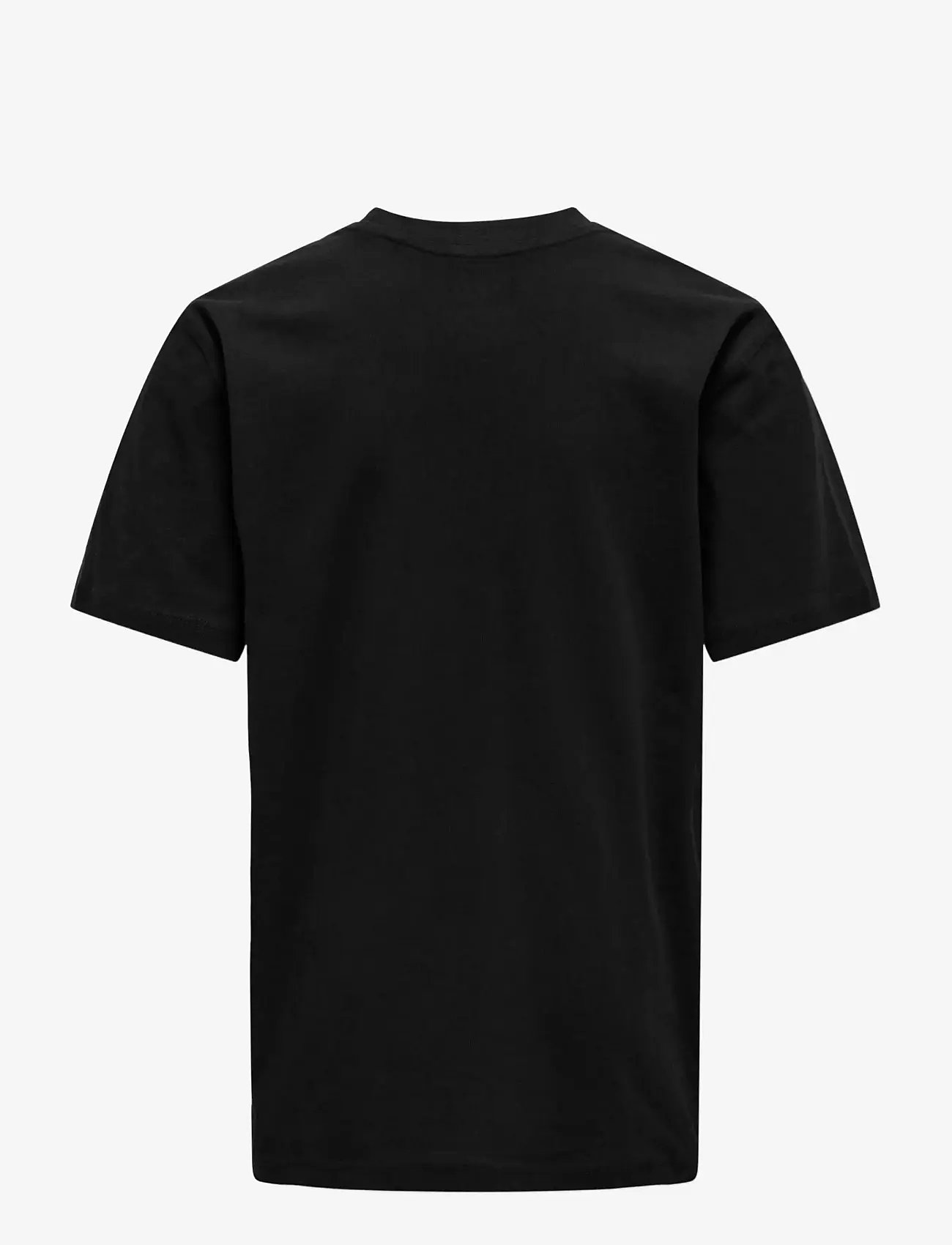 ONLY & SONS - OSJMAX LIFE SS STITCH TEE JRS NOOS - kortærmede t-shirts - black - 2