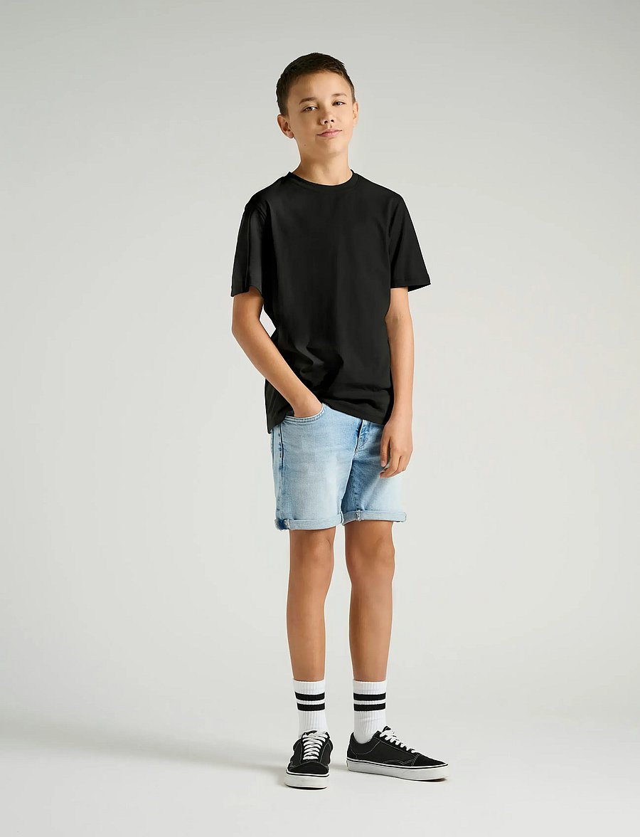 ONLY & SONS - OSJMAX LIFE SS STITCH TEE JRS NOOS - kurzärmelige - black - 0