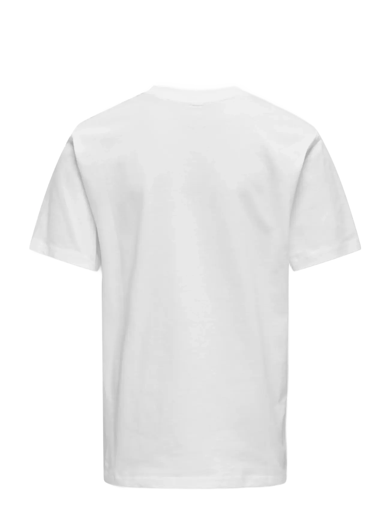 ONLY & SONS - OSJMAX LIFE SS STITCH TEE JRS NOOS - marškinėliai trumpomis rankovėmis - white - 1