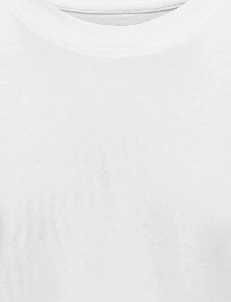 ONLY & SONS - OSJMAX LIFE SS STITCH TEE JRS NOOS - lühikeste varrukatega t-särgid - white - 2