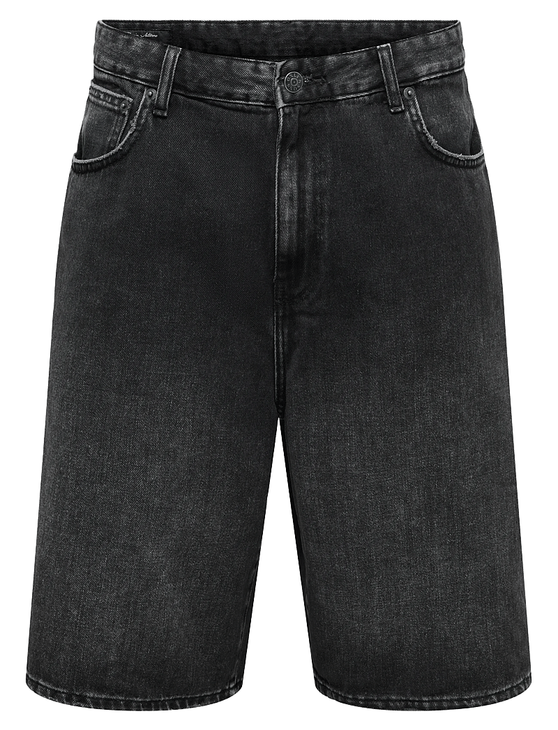 ONLY & SONS - ONSCARL BALL WB 2957 TAI DNM SHORTS NOOS - jorts - washed black - 1