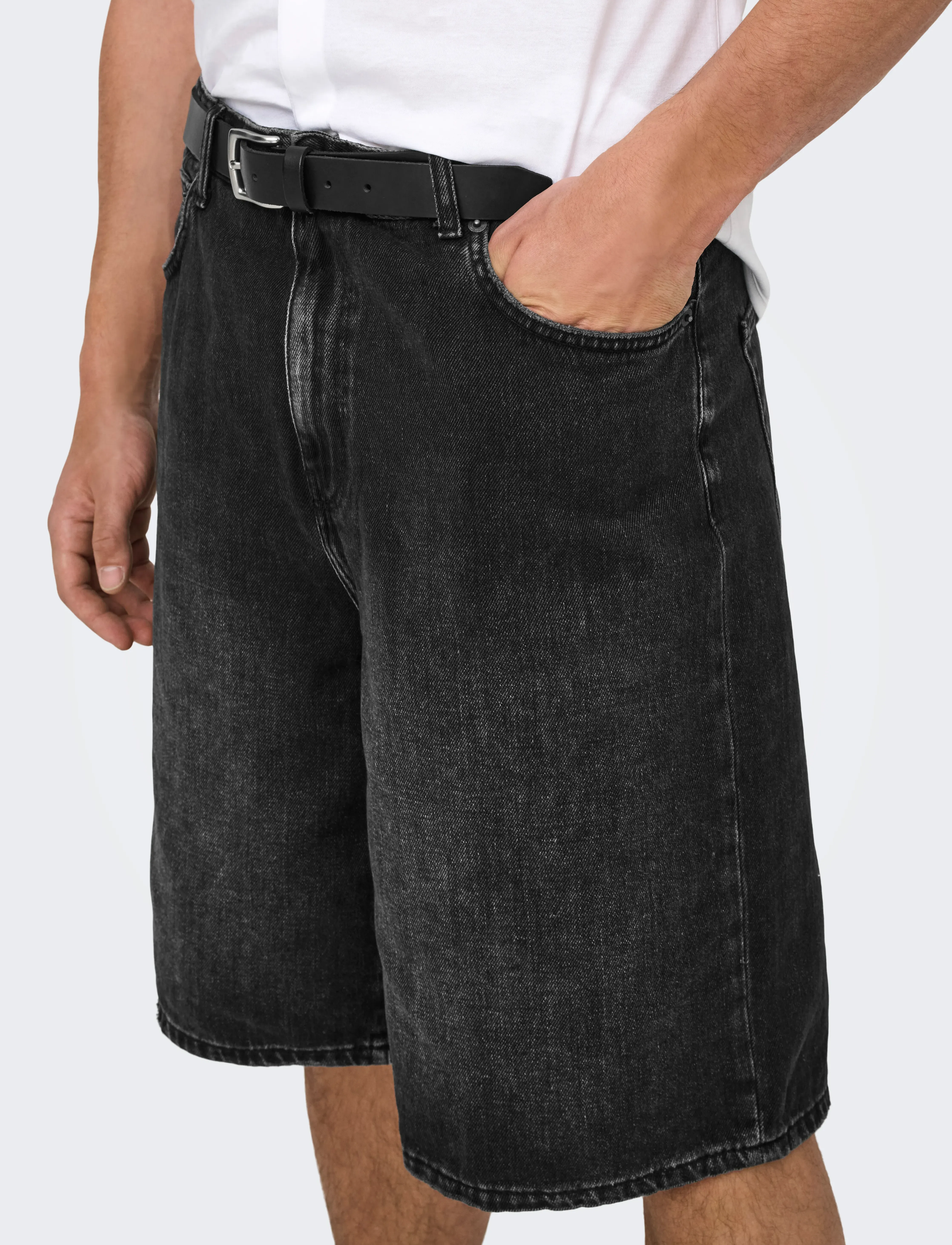 ONLY & SONS Onscarl Ball Wb 2957 Tai Dnm Shorts Noos herr – bild 5