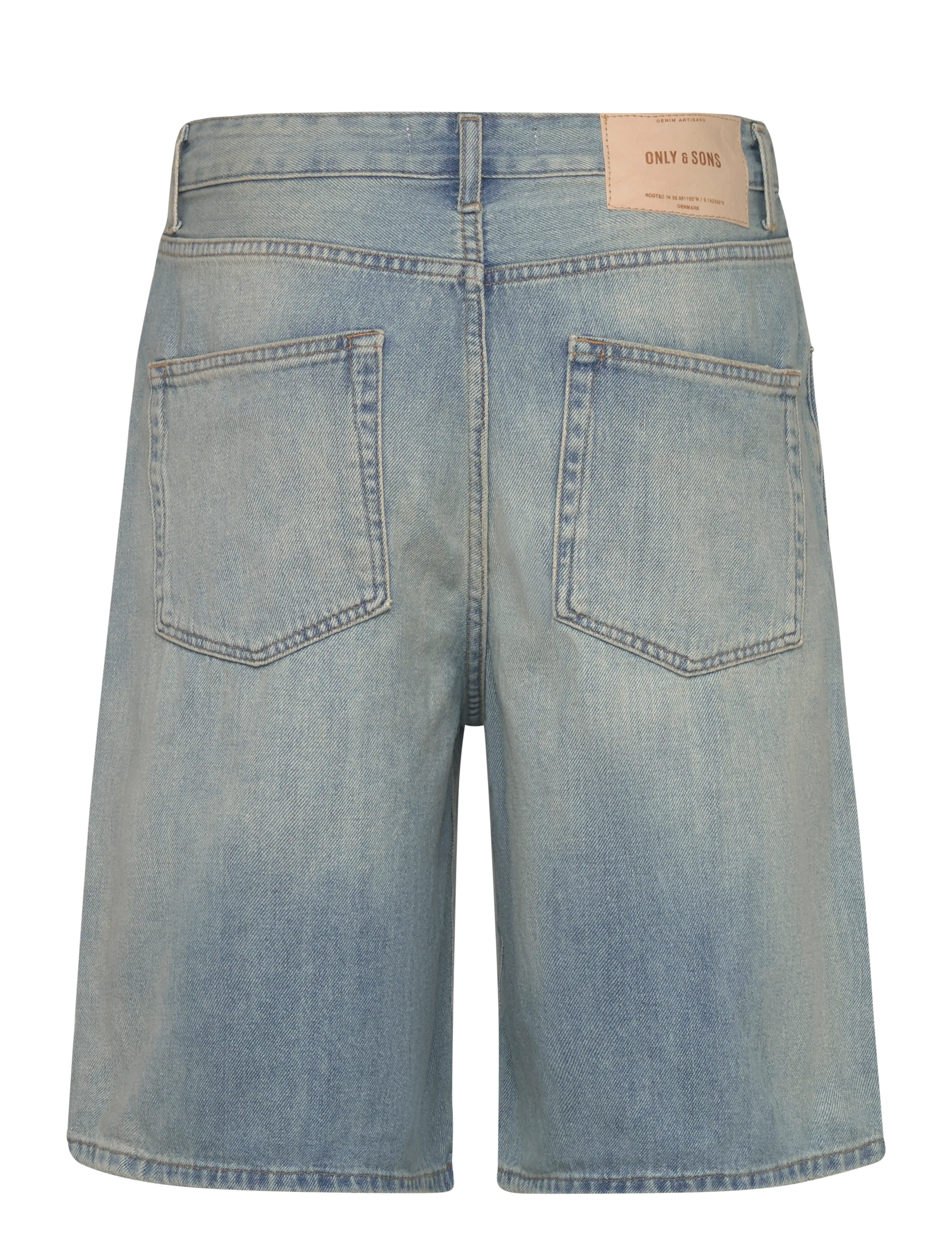 ONLY & SONS - ONSCARL BALL LB 2958 TAI DNM SHORTS NOOS - jorts - light blue denim - 2
