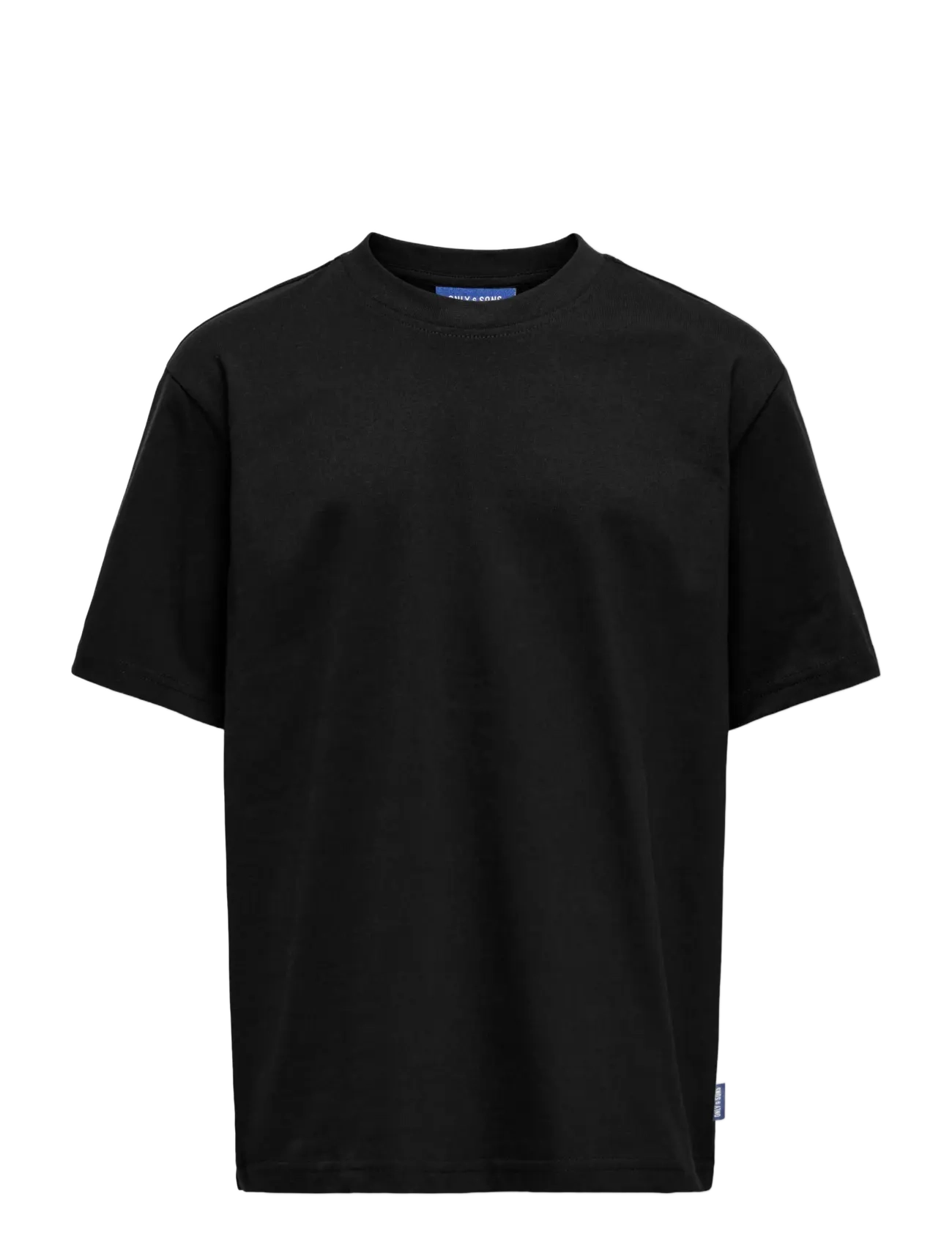 ONLY & SONS OSJFRED LIFE RLX SS TEE JRS NOOS - Oberteile - BLACK / black