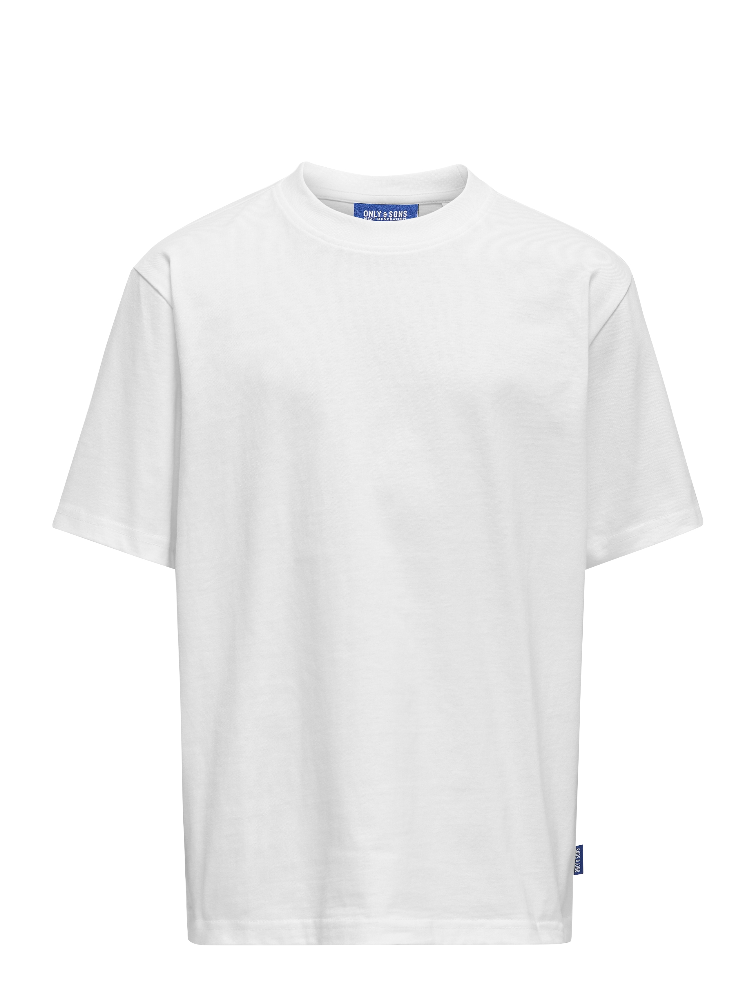 ONLY & SONS OSJFRED LIFE RLX SS TEE JRS NOOS - Clothing - BRIGHT WHITE / white