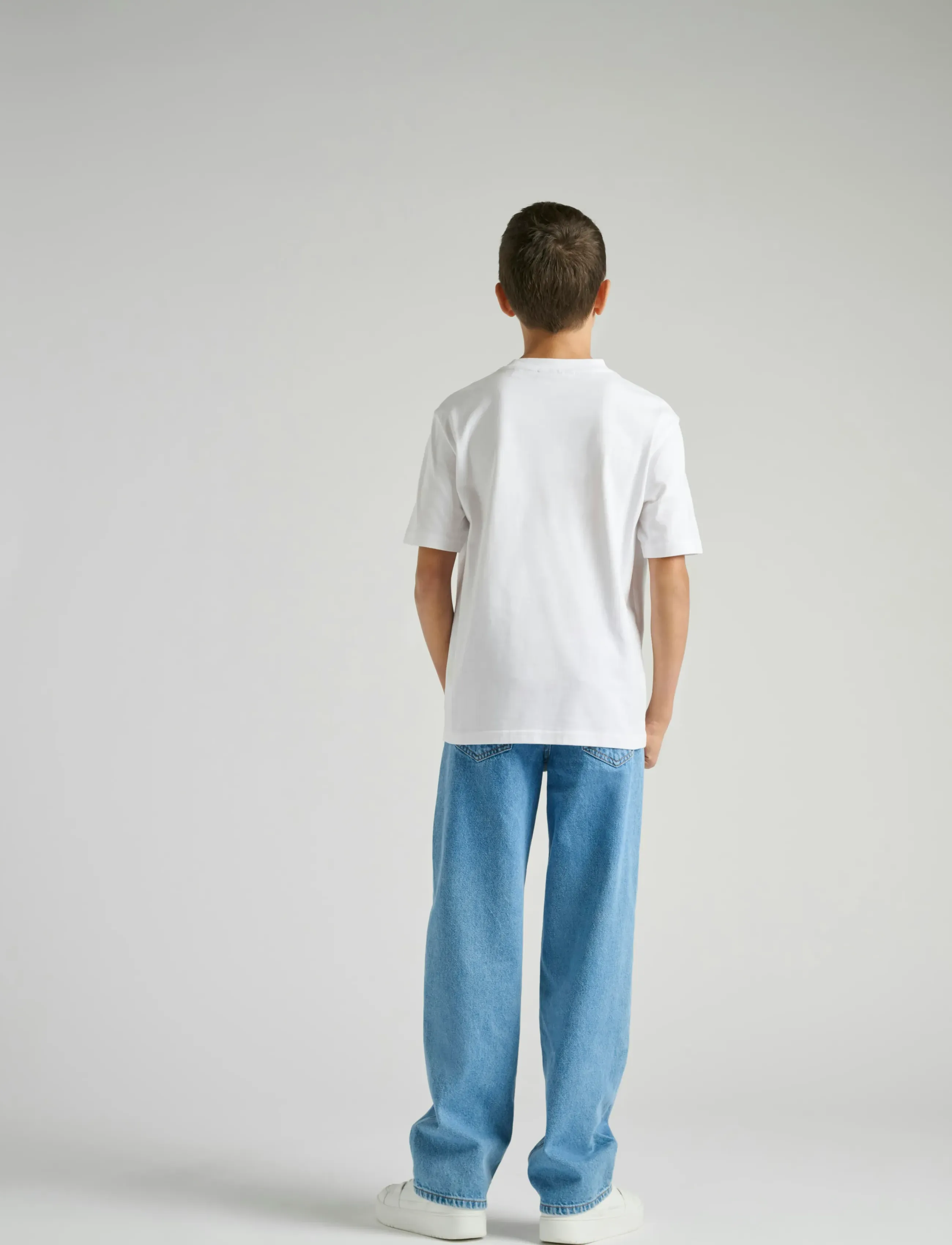 ONLY & SONS - OSJFRED LIFE RLX SS TEE JRS NOOS - kurzärmelige - bright white - 3