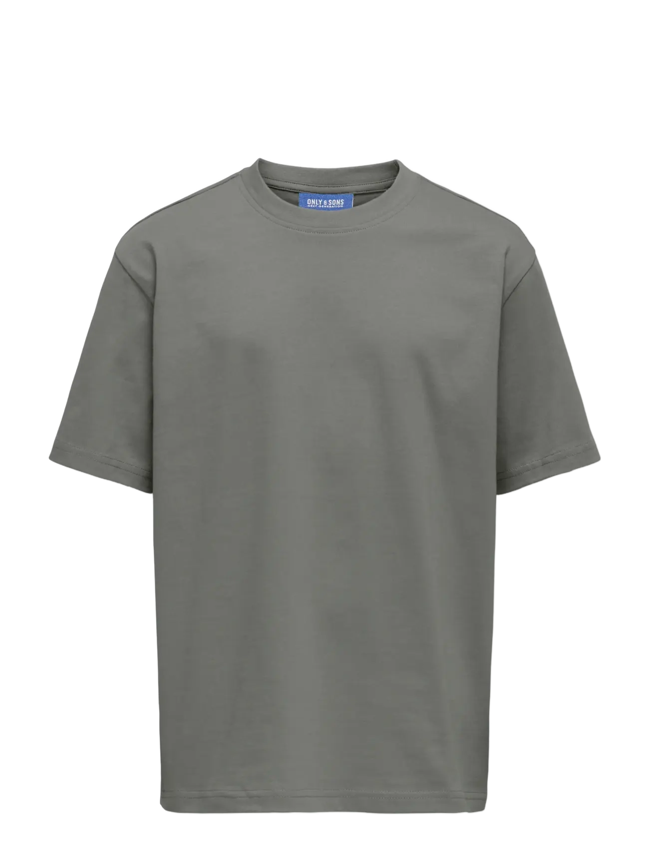 ONLY & SONS OSJFRED LIFE RLX SS TEE JRS NOOS - Tøj - CASTOR GRAY / grey