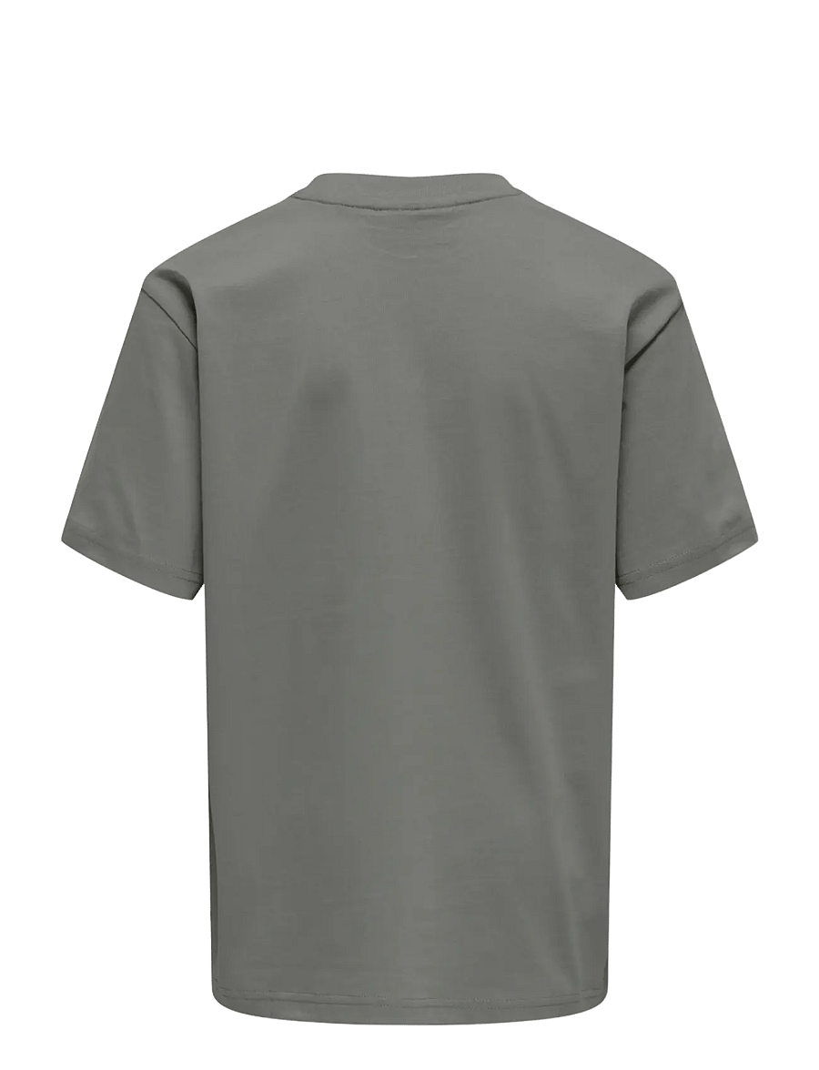 ONLY & SONS - OSJFRED LIFE RLX SS TEE JRS NOOS - kurzärmelige - castor gray - 2