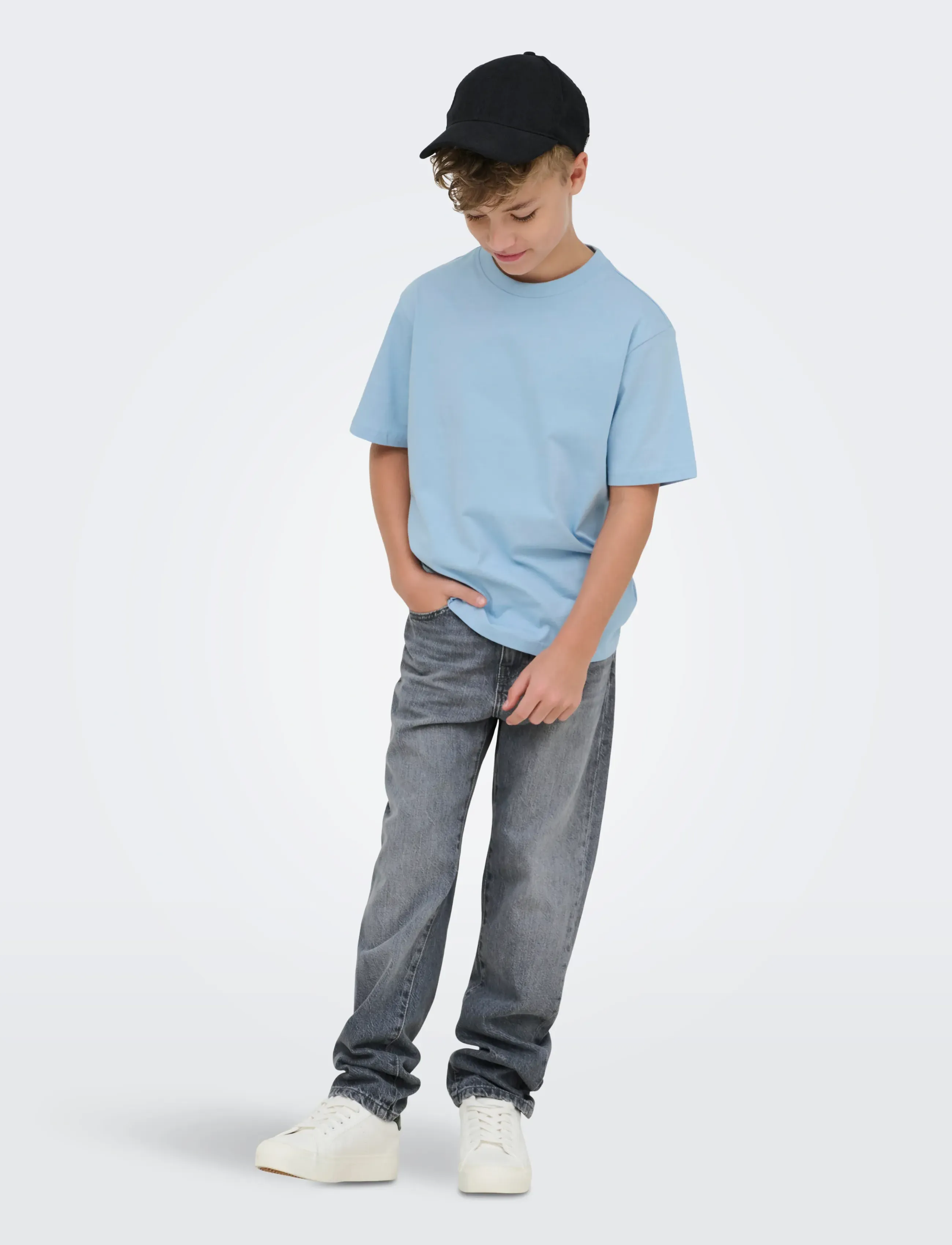 ONLY & SONS - OSJFRED LIFE RLX SS TEE JRS NOOS - kortærmede t-shirts - cerulean - 4