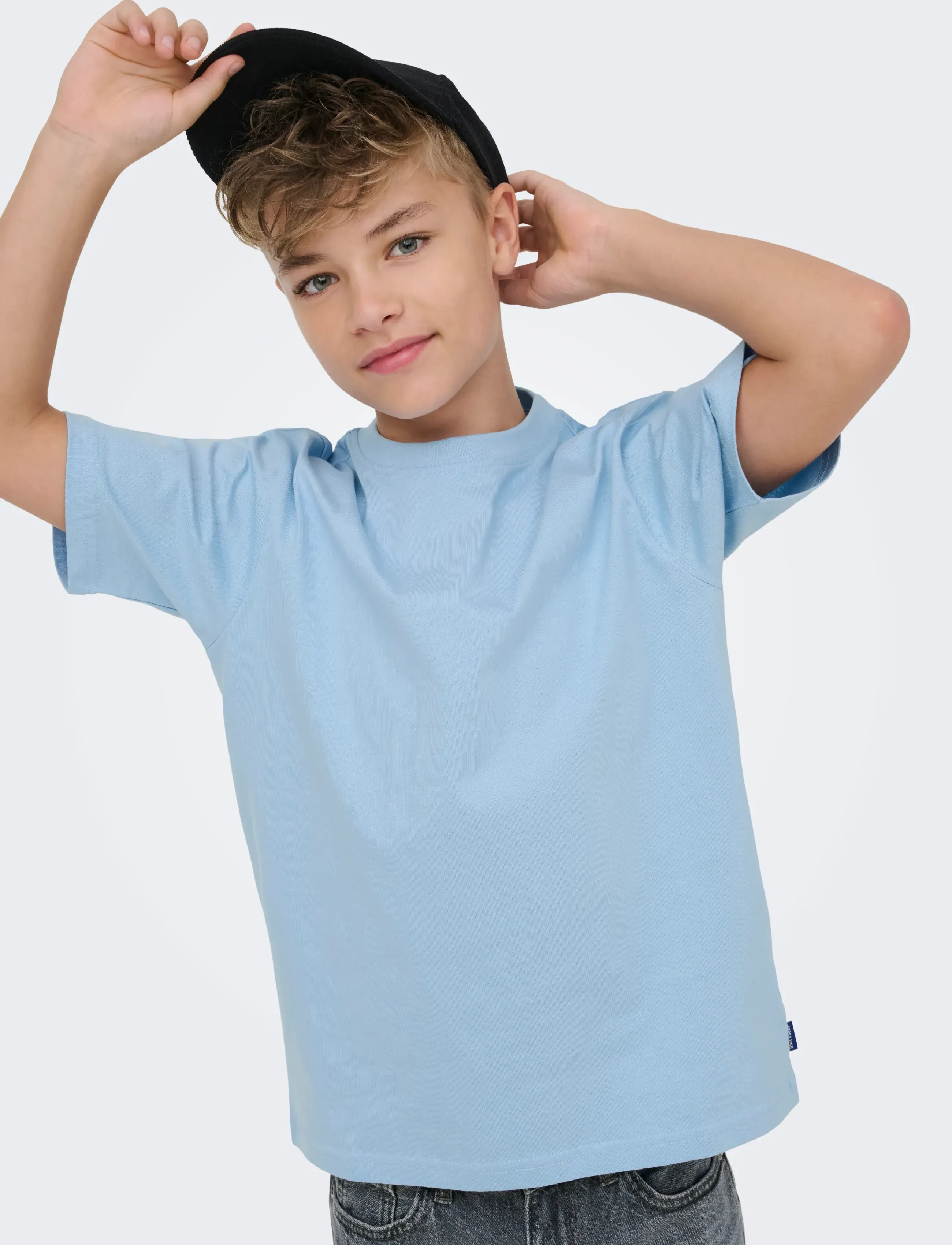 ONLY & SONS - OSJFRED LIFE RLX SS TEE JRS NOOS - kortærmede t-shirts - cerulean - 5