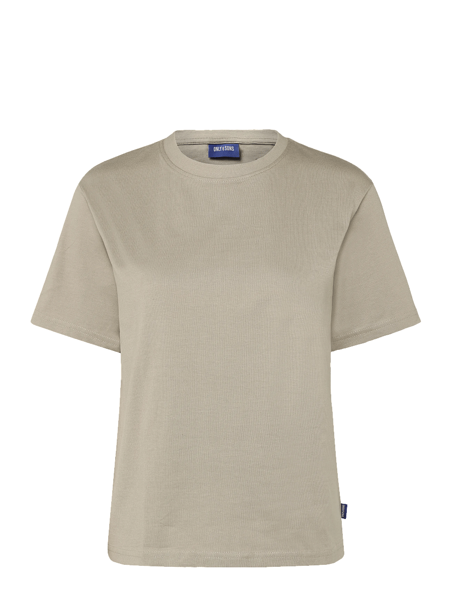 ONLY & SONS - OSJFRED LIFE RLX SS TEE JRS NOOS - kurzärmelige - chinchilla - 0