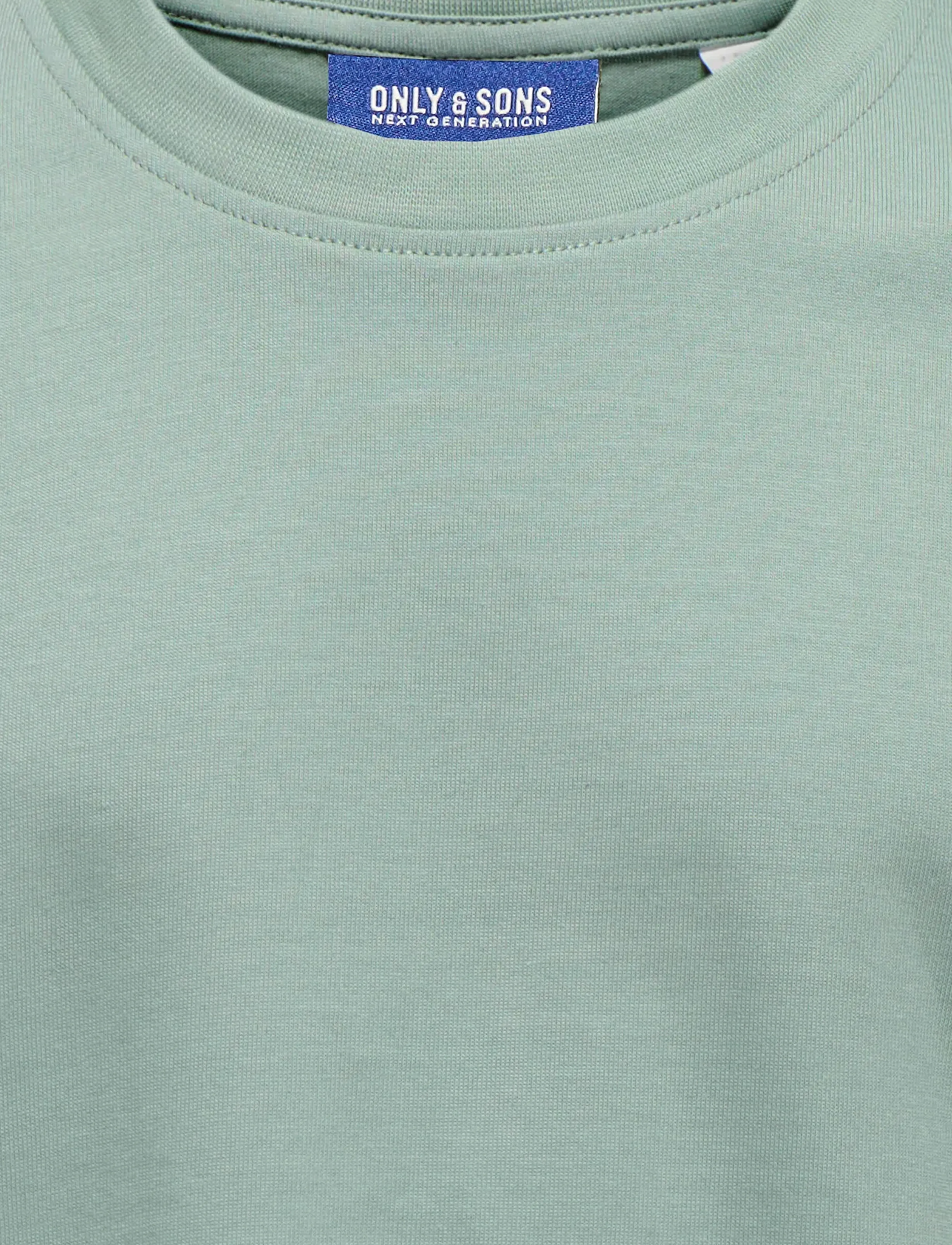 ONLY & SONS - OSJFRED LIFE RLX SS TEE JRS NOOS - lühikeste varrukatega t-särgid - chinois green - 5
