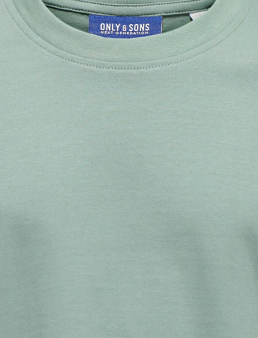 ONLY & SONS - OSJFRED LIFE RLX SS TEE JRS NOOS - kortermede t-skjorter - chinois green - 5