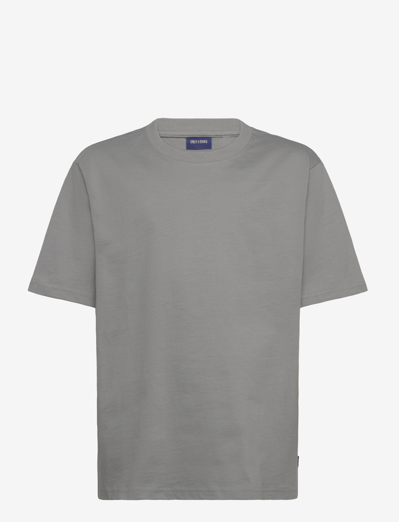 ONLY & SONS - OSJFRED LIFE RLX SS TEE JRS NOOS - kortærmede t-shirts - ultimate grey - 0