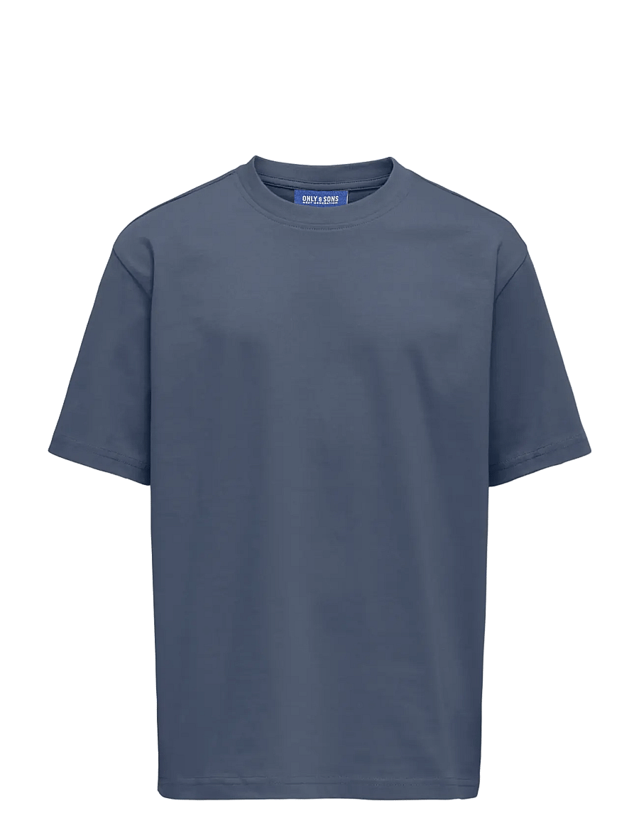 ONLY & SONS - OSJFRED LIFE RLX SS TEE JRS NOOS - kurzärmelige - vintage indigo - 0