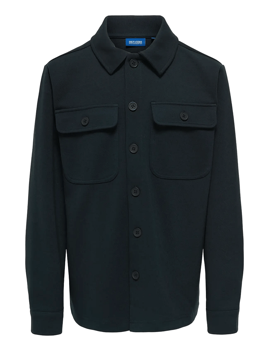 ONLY & SONS - OSJNEW KODYL OVERSHIRT SWEAT SWT NOOS - overshirts - dark navy - 1