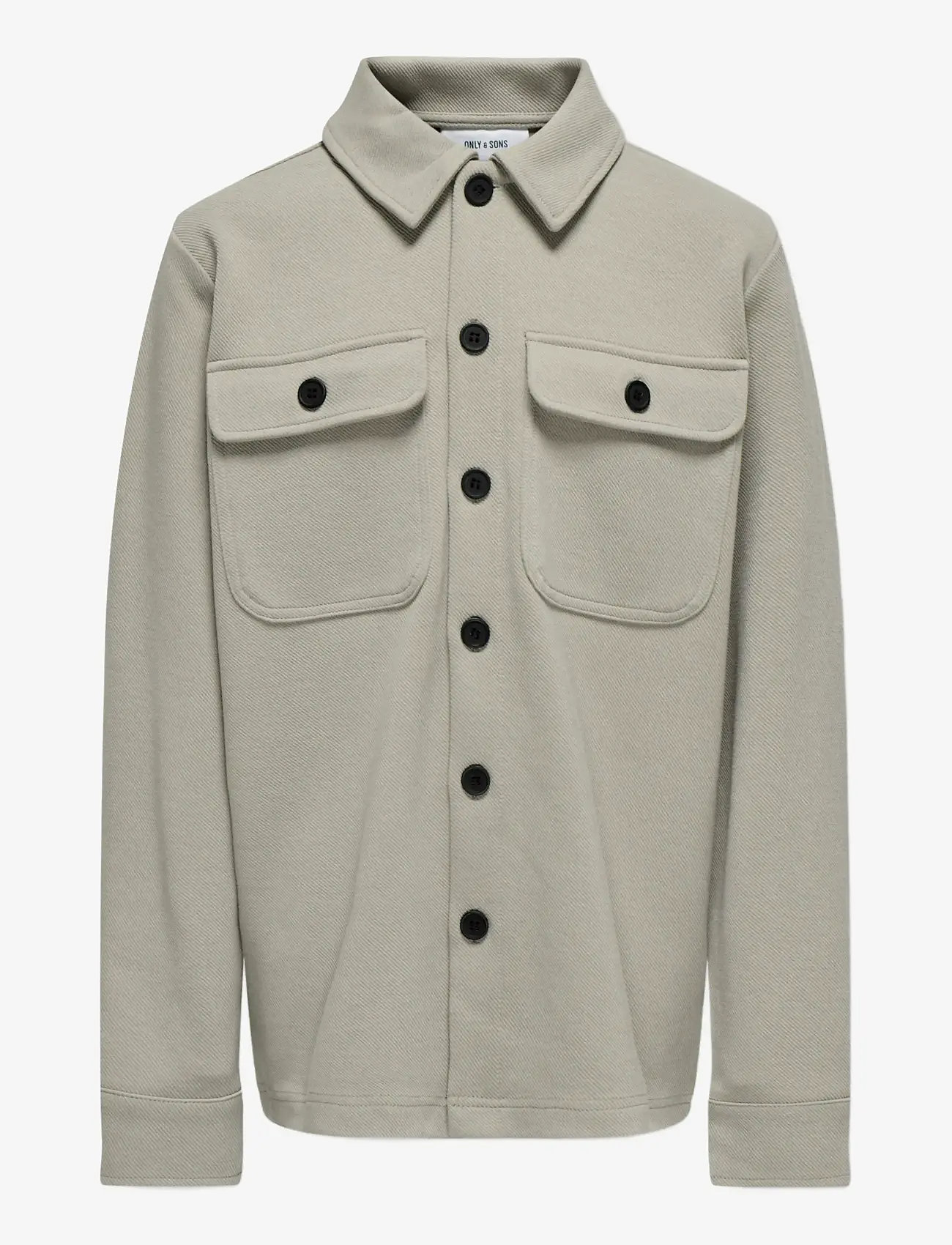 ONLY & SONS - OSJNEW KODYL OVERSHIRT SWEAT SWT NOOS - overshirts - vintage khaki - 1