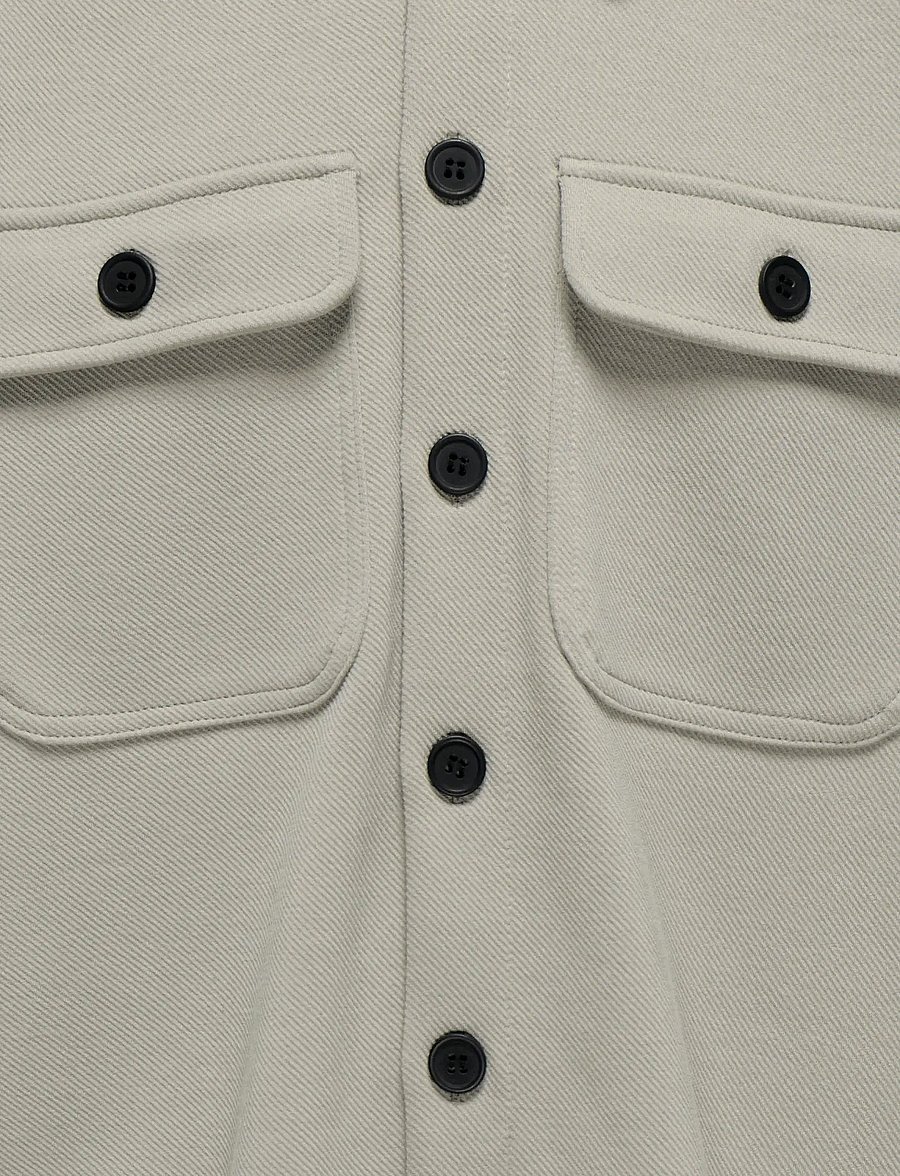ONLY & SONS - OSJNEW KODYL OVERSHIRT SWEAT SWT NOOS - overshirts - vintage khaki - 4