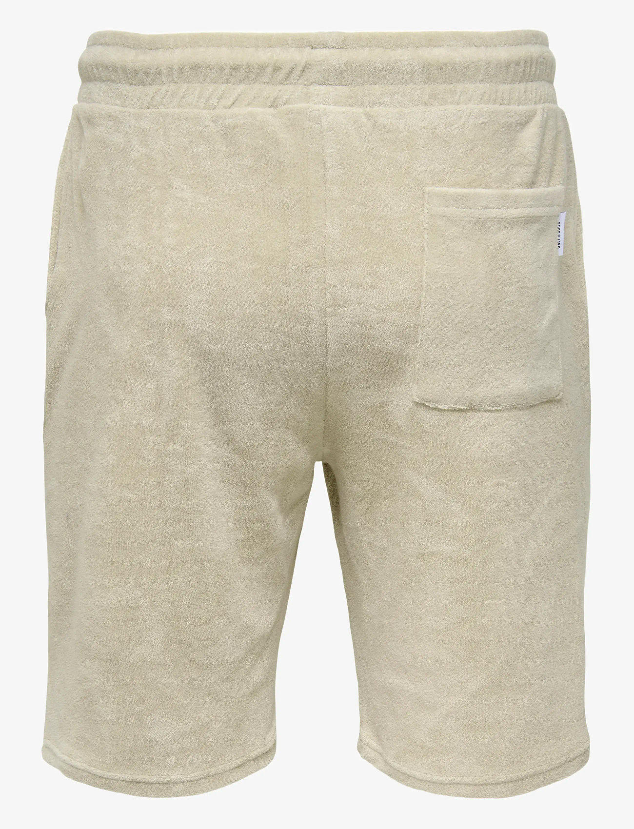 ONLY & SONS - ONSHELLAS REG FROTTE SHORTS - laveste priser - silver lining - 1