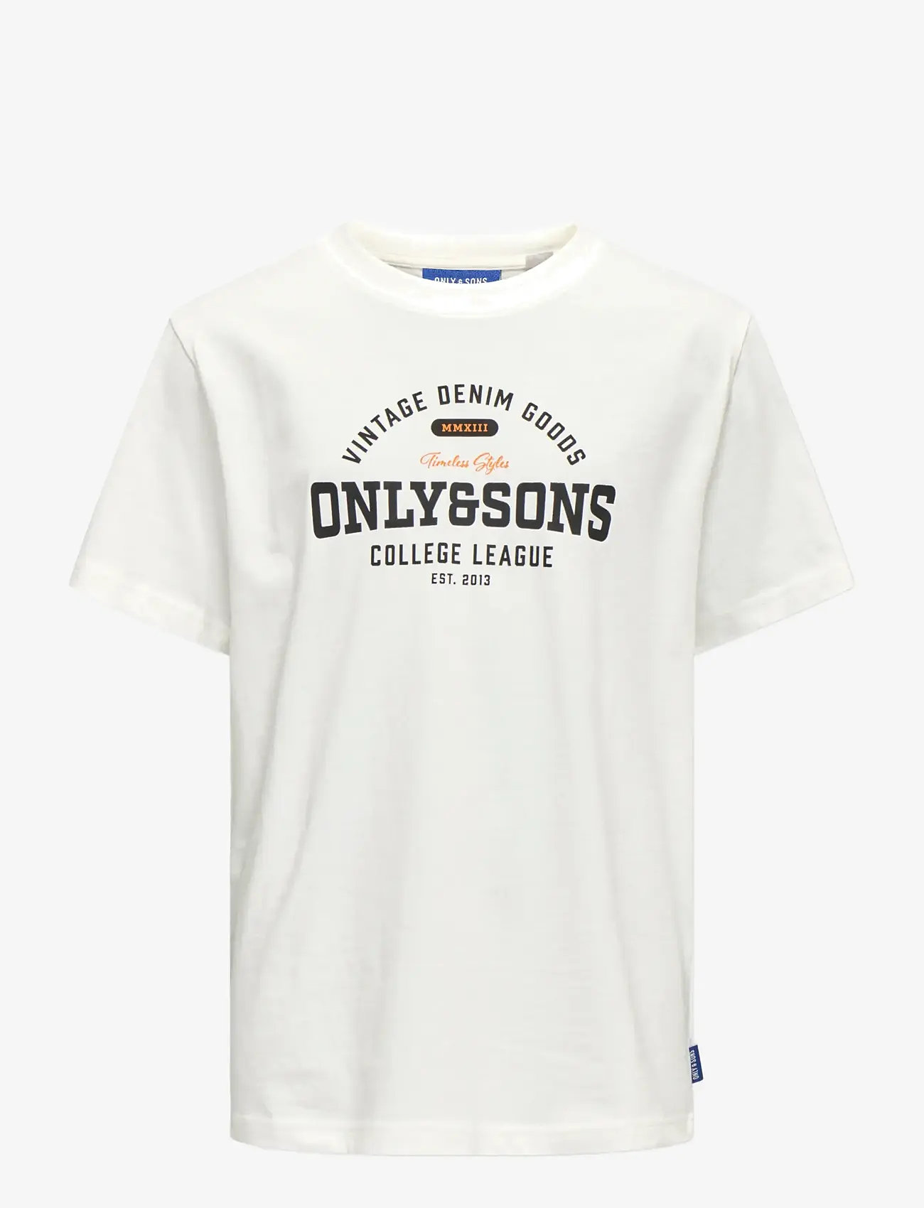 ONLY & SONS - OSJLENNY LIFE REG VINTAGE TEE JRS NOOS - kurzärmelige - cloud dancer - 1