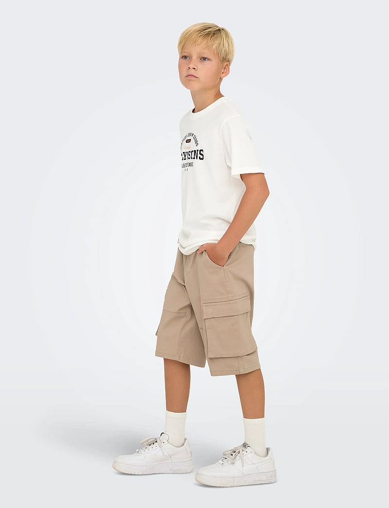 ONLY & SONS - OSJLENNY LIFE REG VINTAGE TEE JRS NOOS - kurzärmelige - cloud dancer - 5