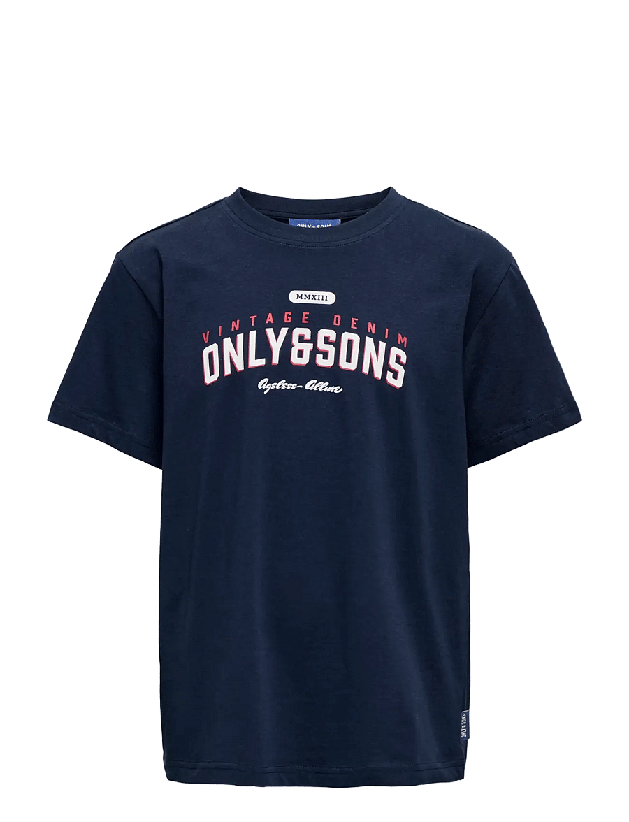 ONLY & SONS - OSJLENNY LIFE REG VINTAGE TEE JRS NOOS - kortermede t-skjorter - navy blazer - 1