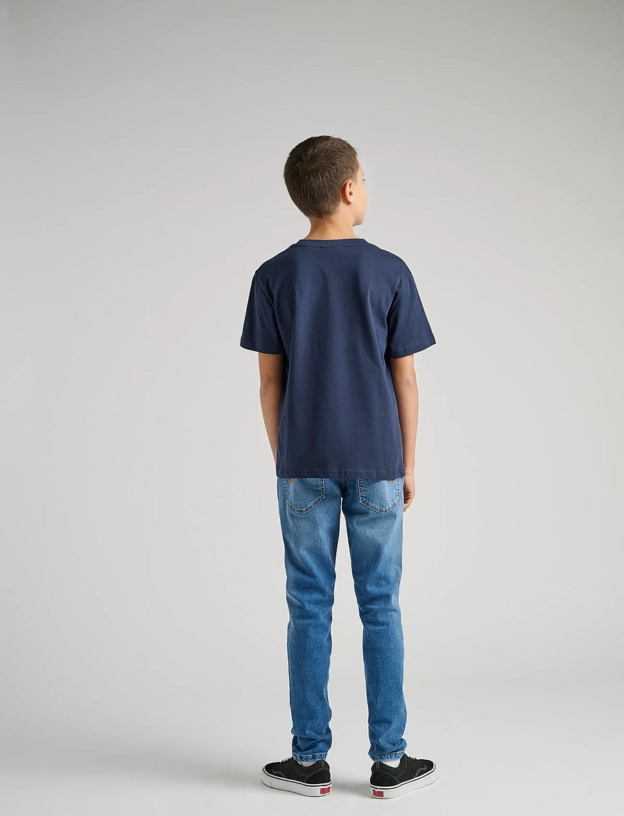 ONLY & SONS - OSJLENNY LIFE REG VINTAGE TEE JRS NOOS - kortermede t-skjorter - navy blazer - 3