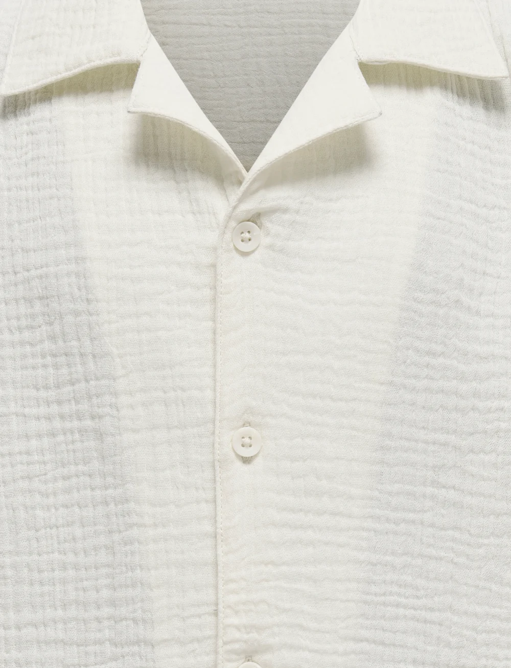 ONLY & SONS - OSJKYLE 0158 SS SHIRT WVN - kurzärmlige hemden - egret - 4