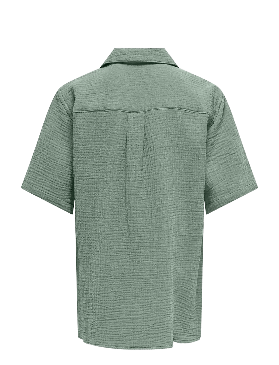 ONLY & SONS - OSJKYLE 0158 SS SHIRT WVN - kurzärmlige hemden - sea spray - 1
