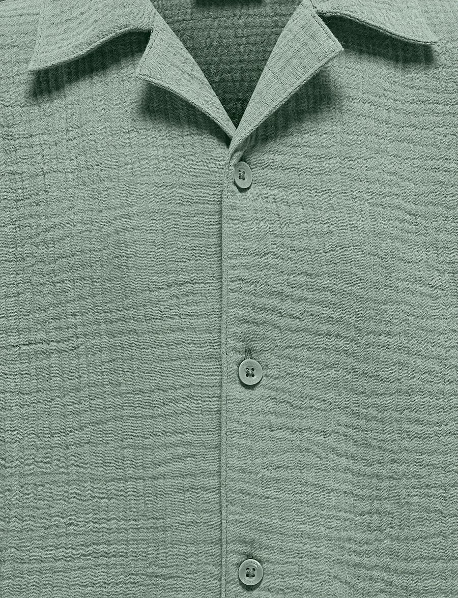 ONLY & SONS - OSJKYLE 0158 SS SHIRT WVN - kurzärmlige hemden - sea spray - 2