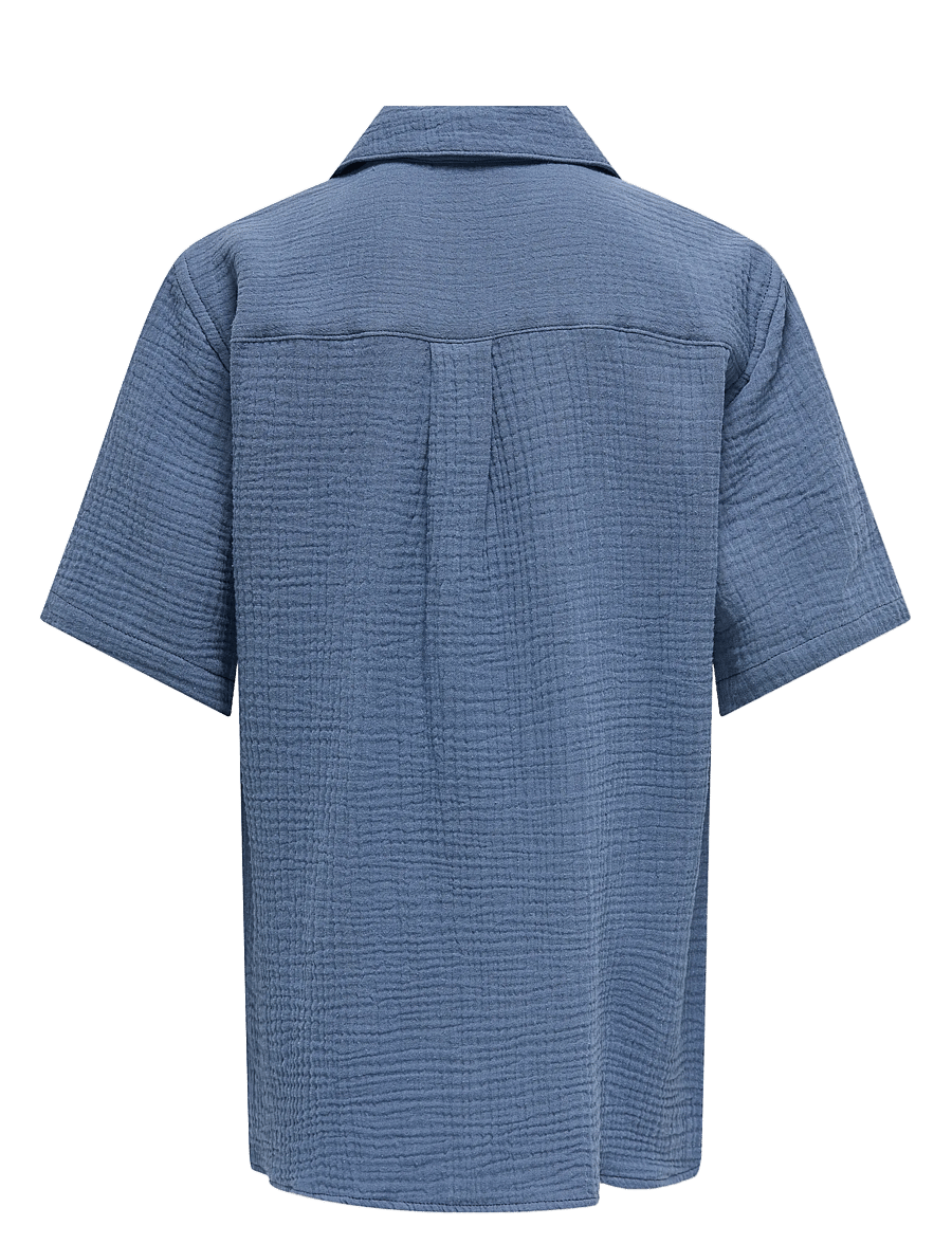 ONLY & SONS - OSJKYLE 0158 SS SHIRT WVN - kurzärmlige hemden - vintage indigo - 2