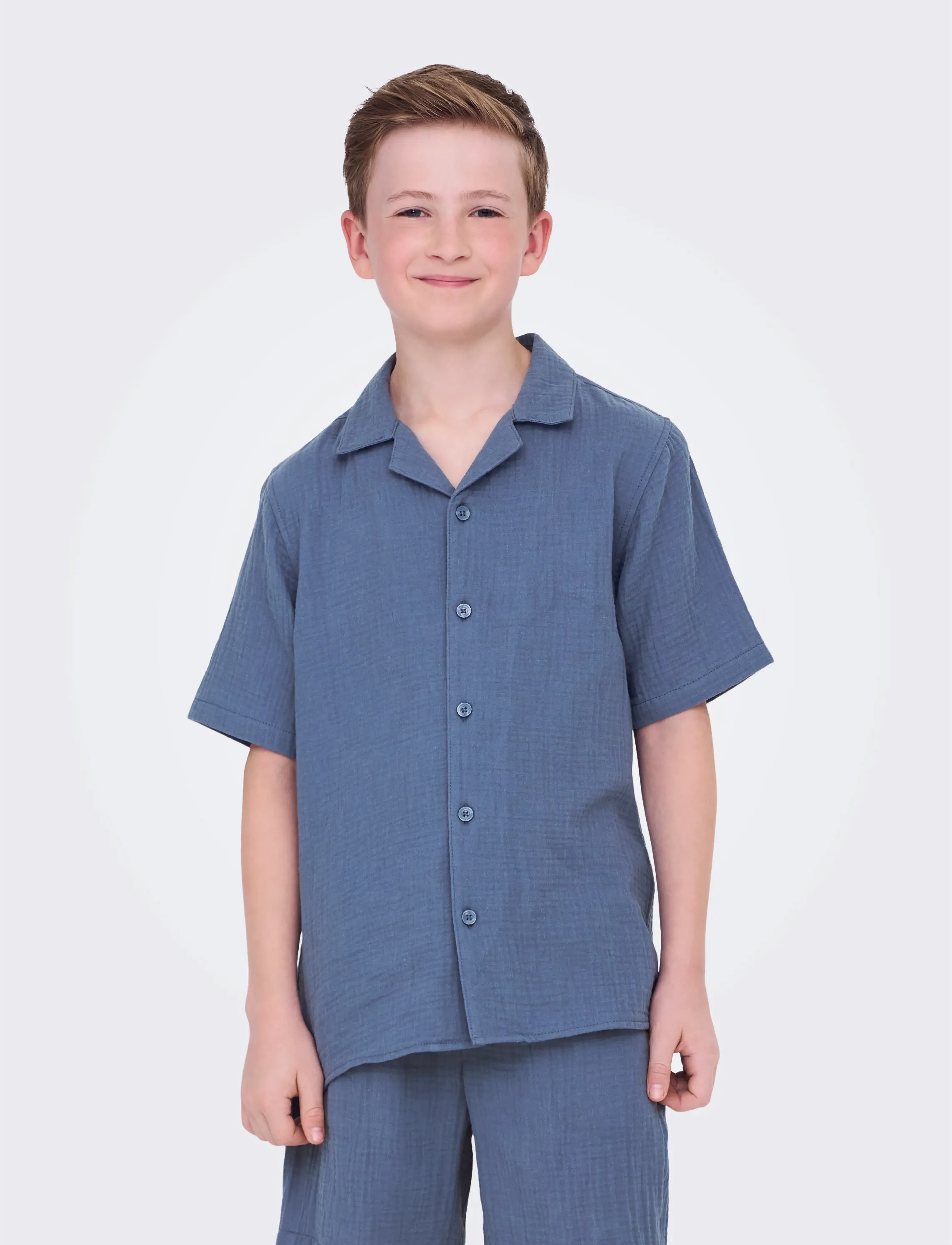 ONLY & SONS - OSJKYLE 0158 SS SHIRT WVN - short-sleeved shirts - vintage indigo - 0