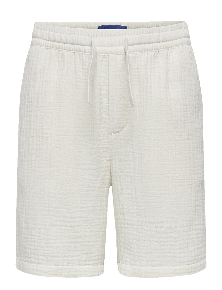 ONLY & SONS - OSJTEL-PAS 0158 SHORTS WVN - rennot shortsit - egret - 1