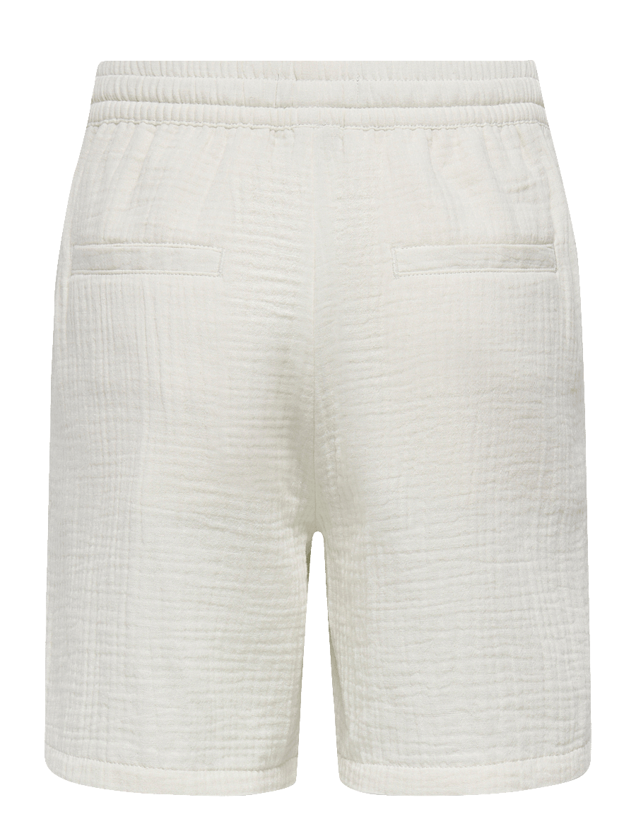 ONLY & SONS - OSJTEL-PAS 0158 SHORTS WVN - rennot shortsit - egret - 2