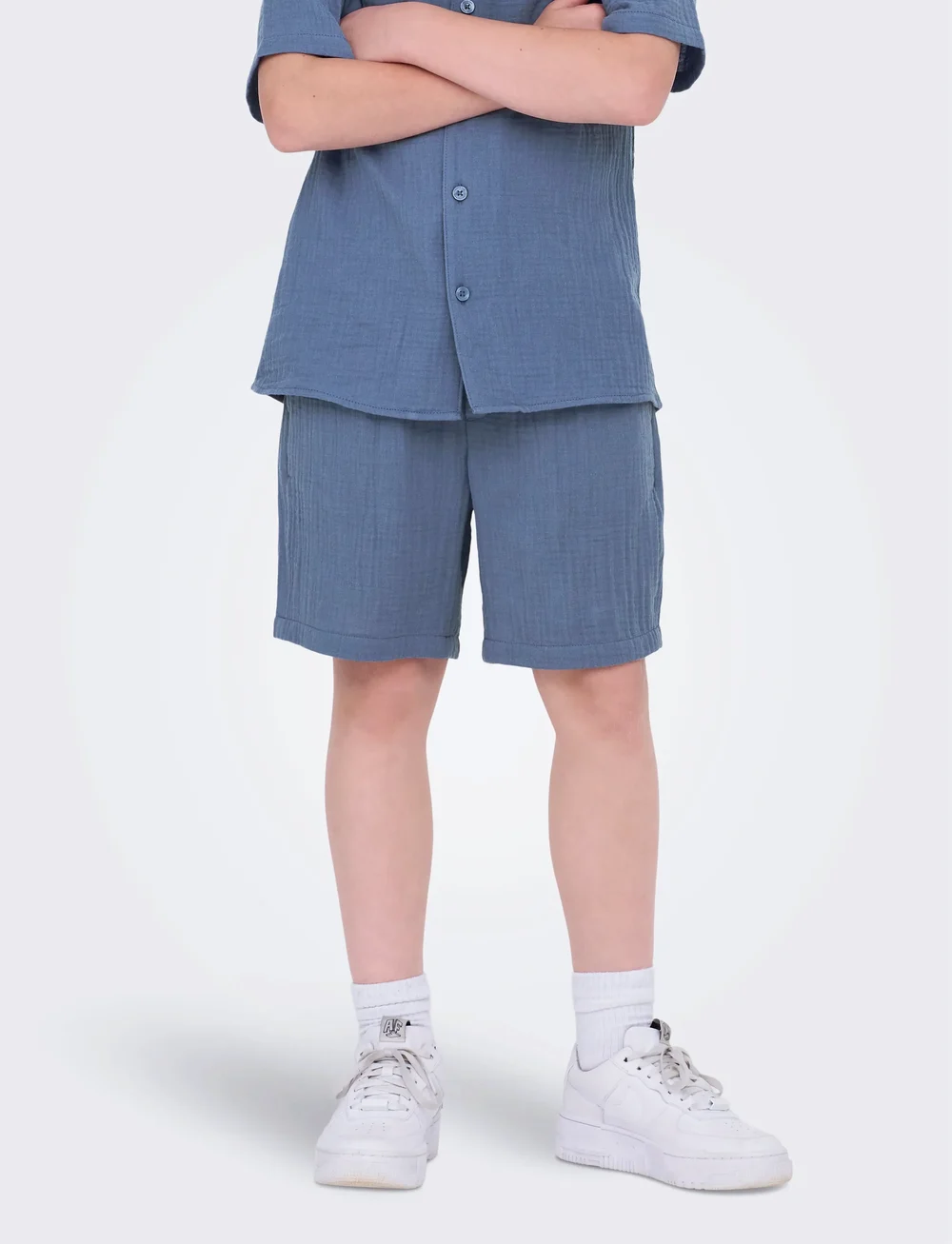 ONLY & SONS - OSJTEL-PAS 0158 SHORTS WVN - casual shorts - vintage indigo - 0